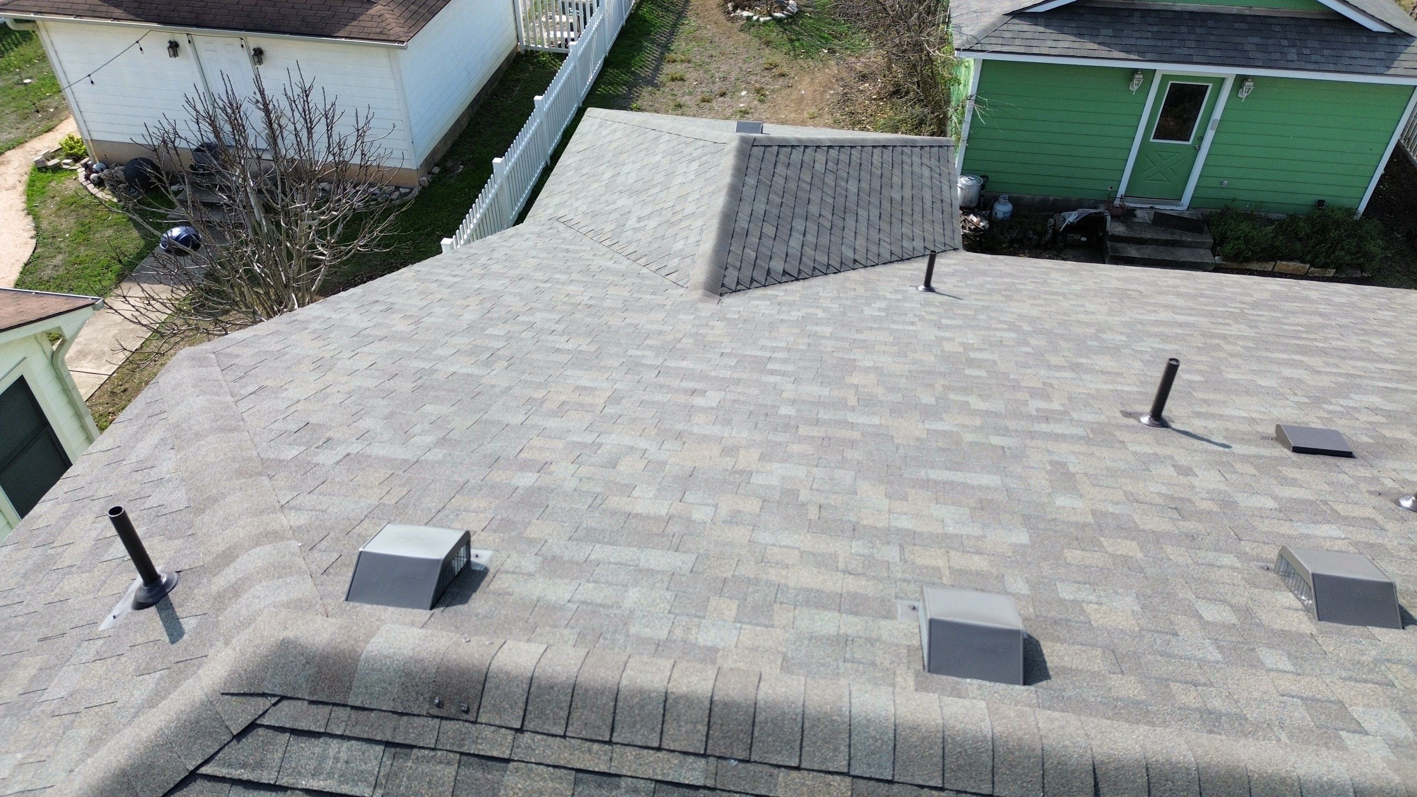 Roof Replacement & Exterior Painting Project in Kyle, TX by Kstylez Roofing & Construction