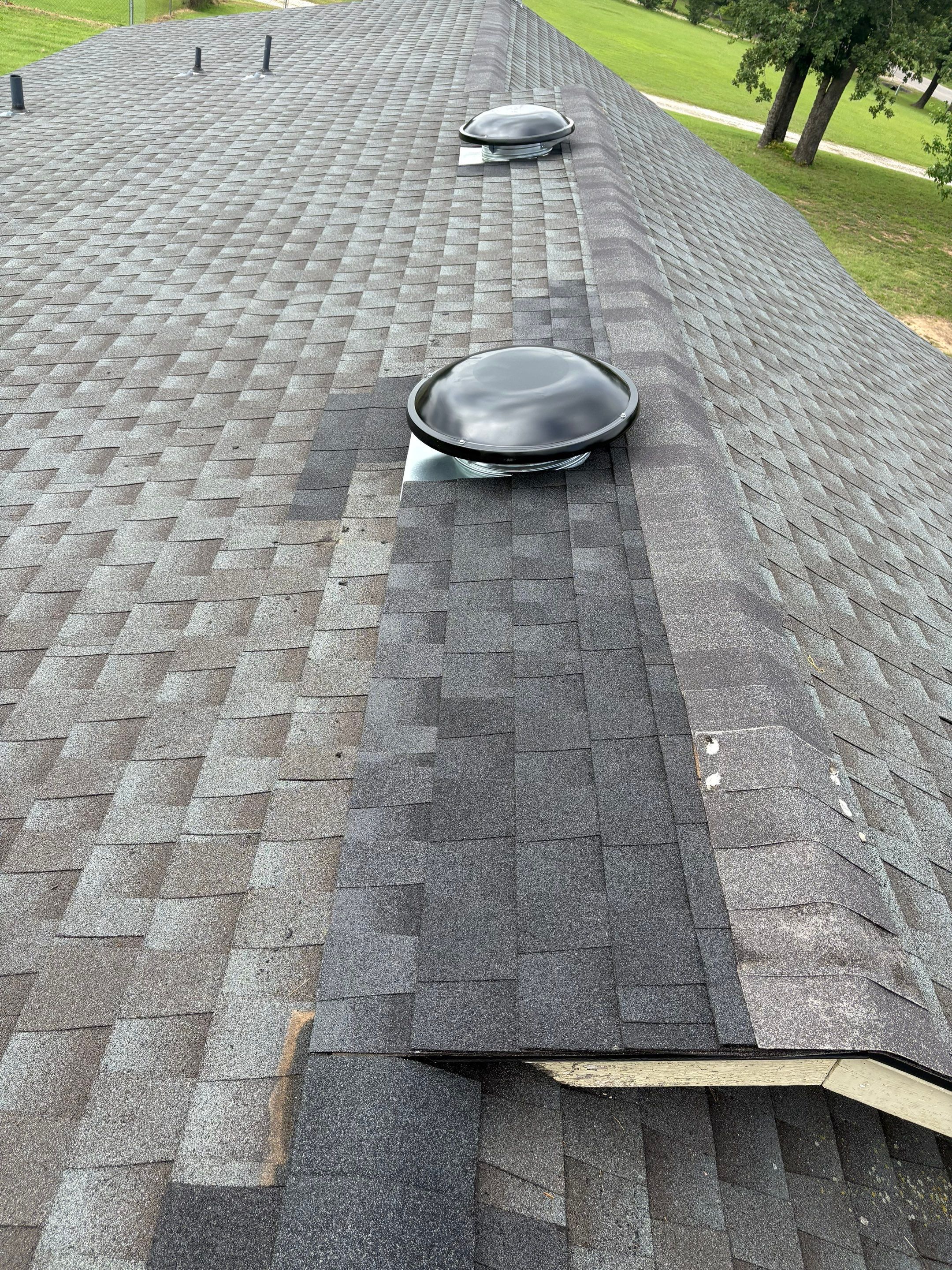 roof repair, vent stack installation by McCann's Roofing and Construction