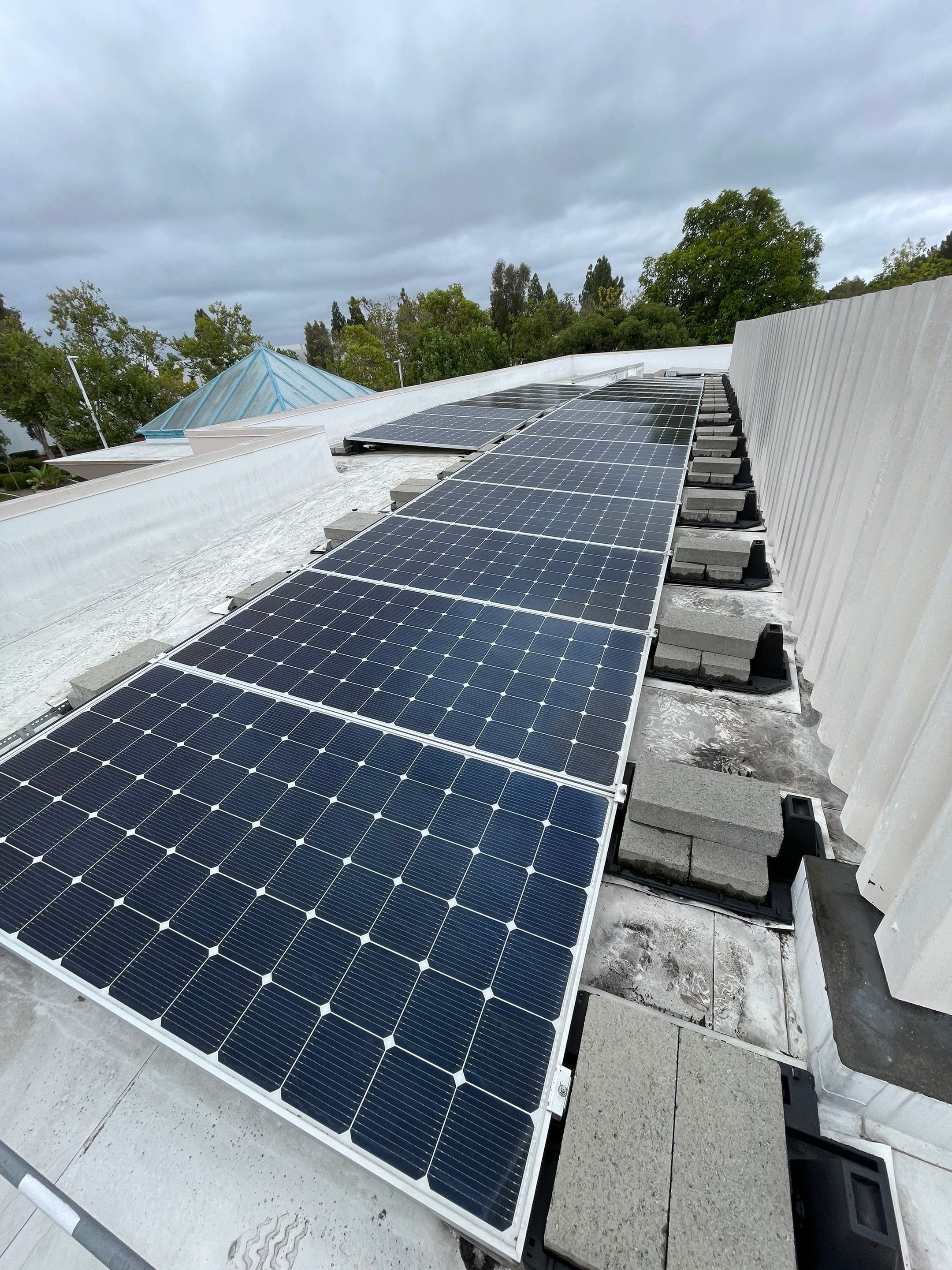 Commercial Solar Cleaning by Palm Coast Solar Cleaning