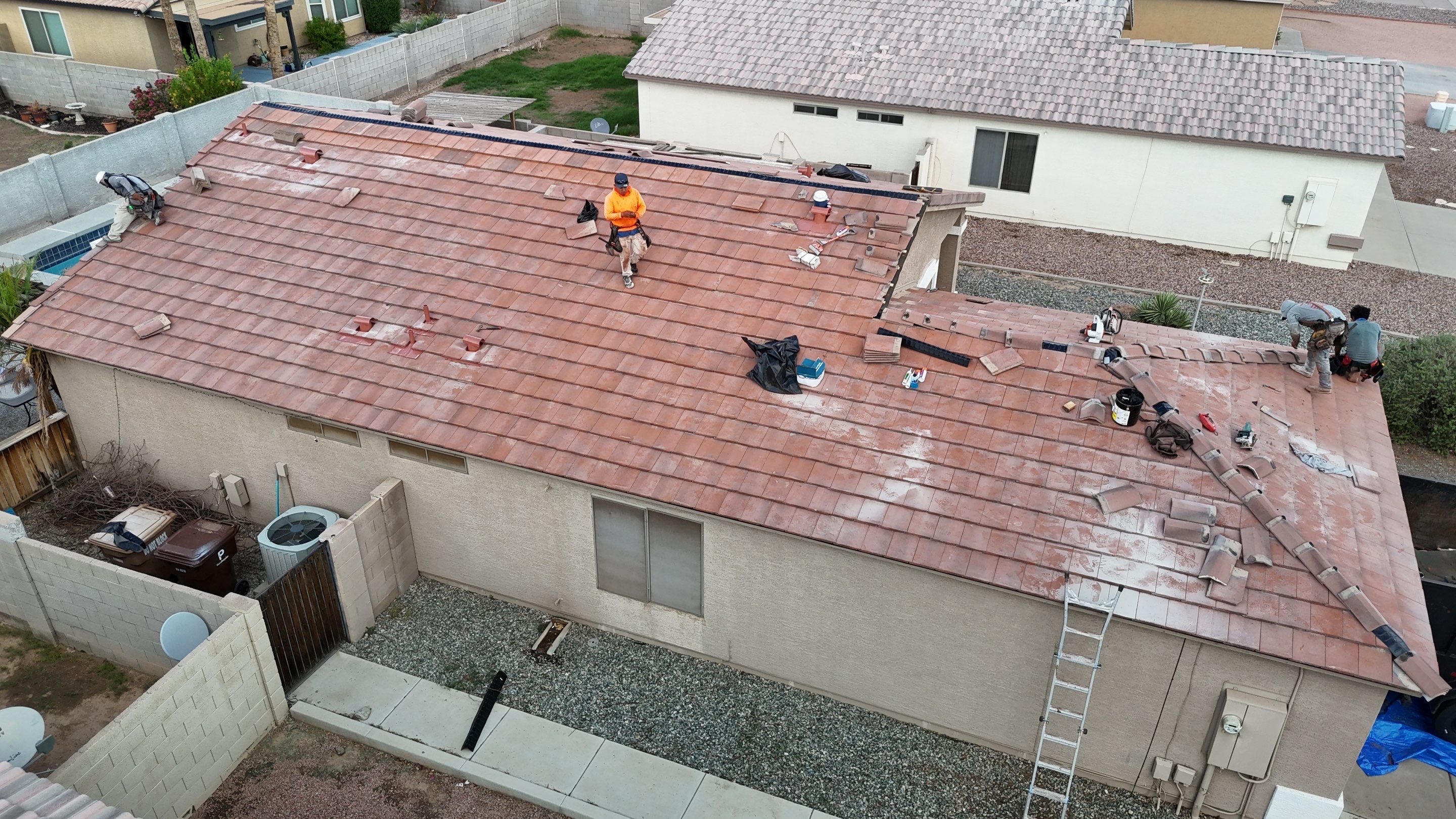 Project in Peoria, AZ by Saint Roofing