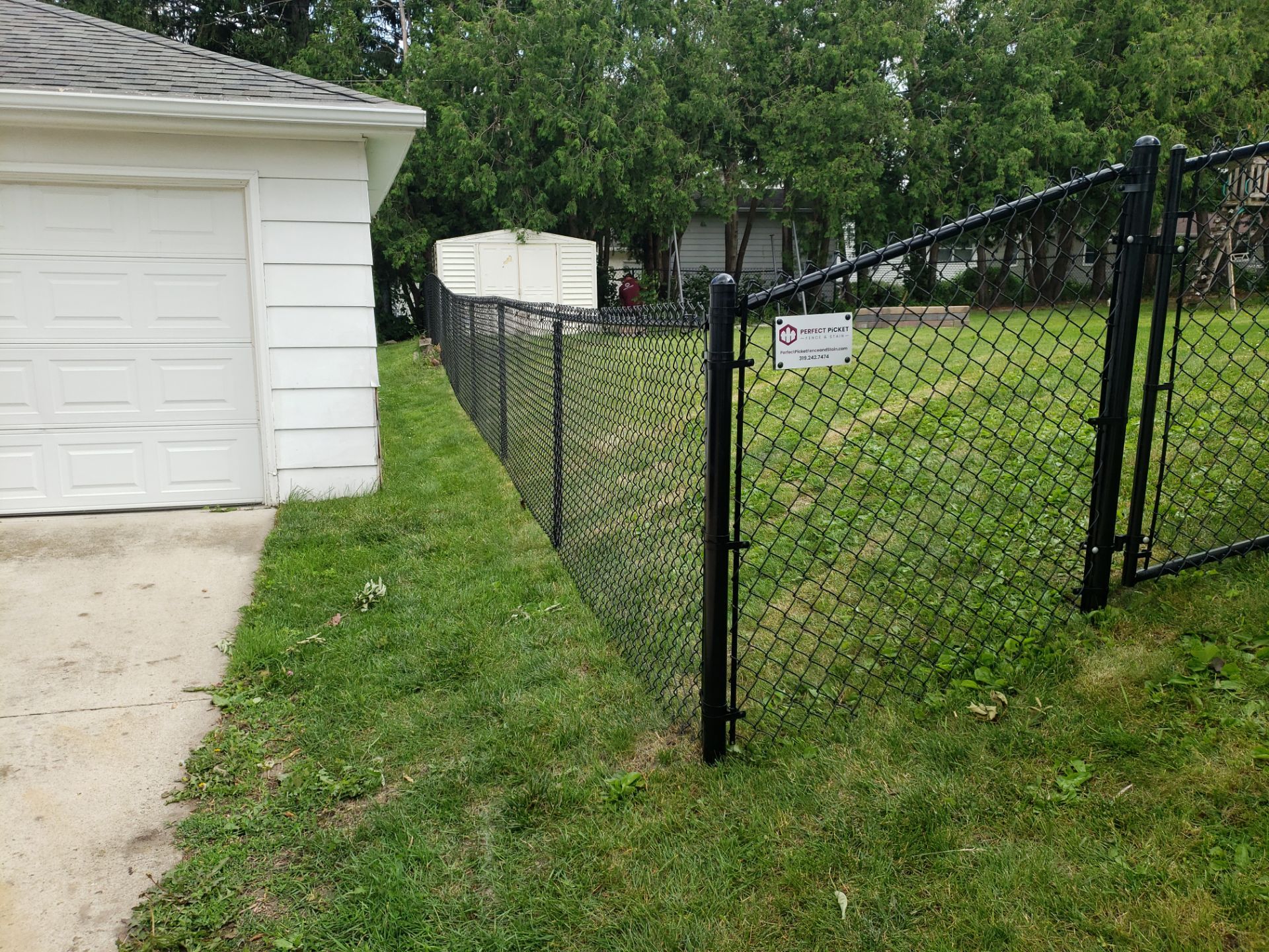 Project in Waterloo by Perfect Picket Fence and Stain