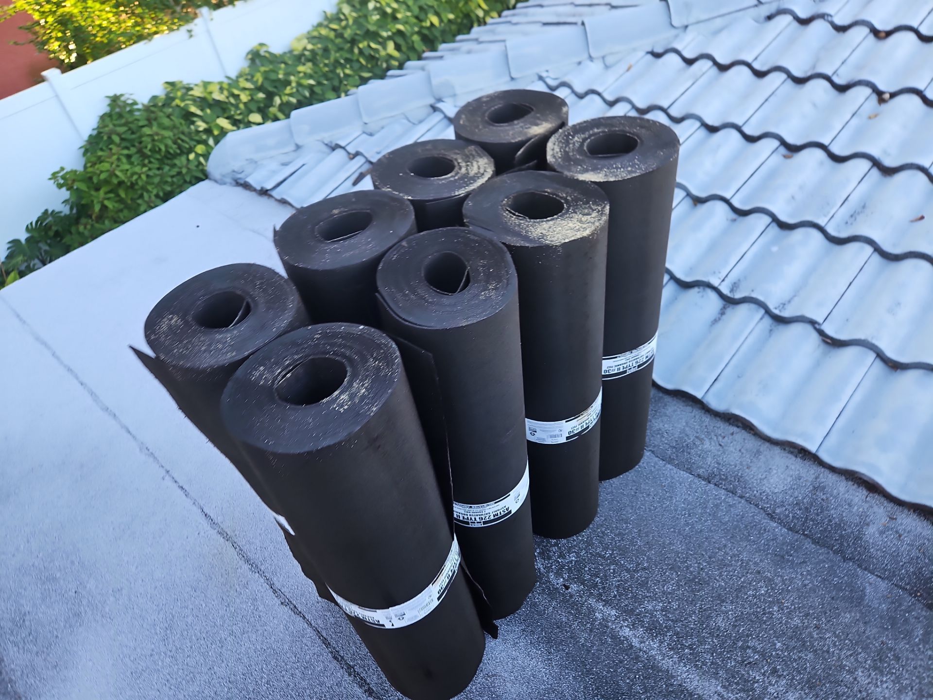 Residential Roofing Installation using 1" Nail strip metal roof by BLUES BROTHERS ROOFING