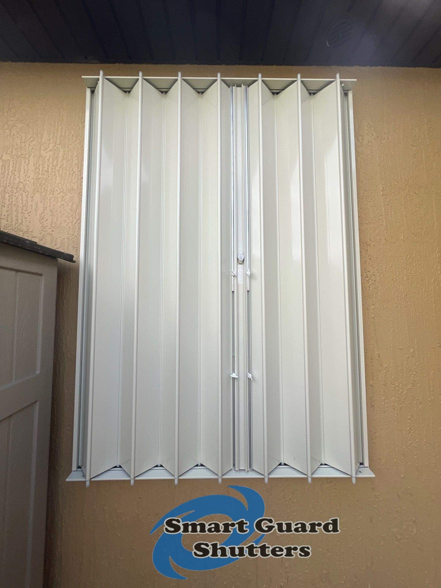 Hurricane Protection in Ivory by Smart Guard Shutters