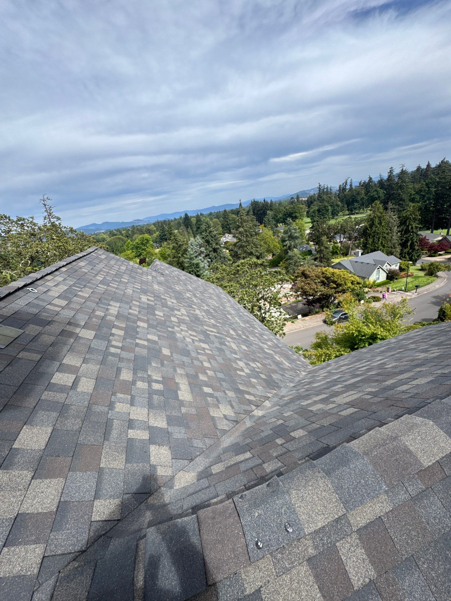 Complete Architectural Shingle Reroof and OSB Decking Repair in Eugene by BEST Roofing & Waterproofing