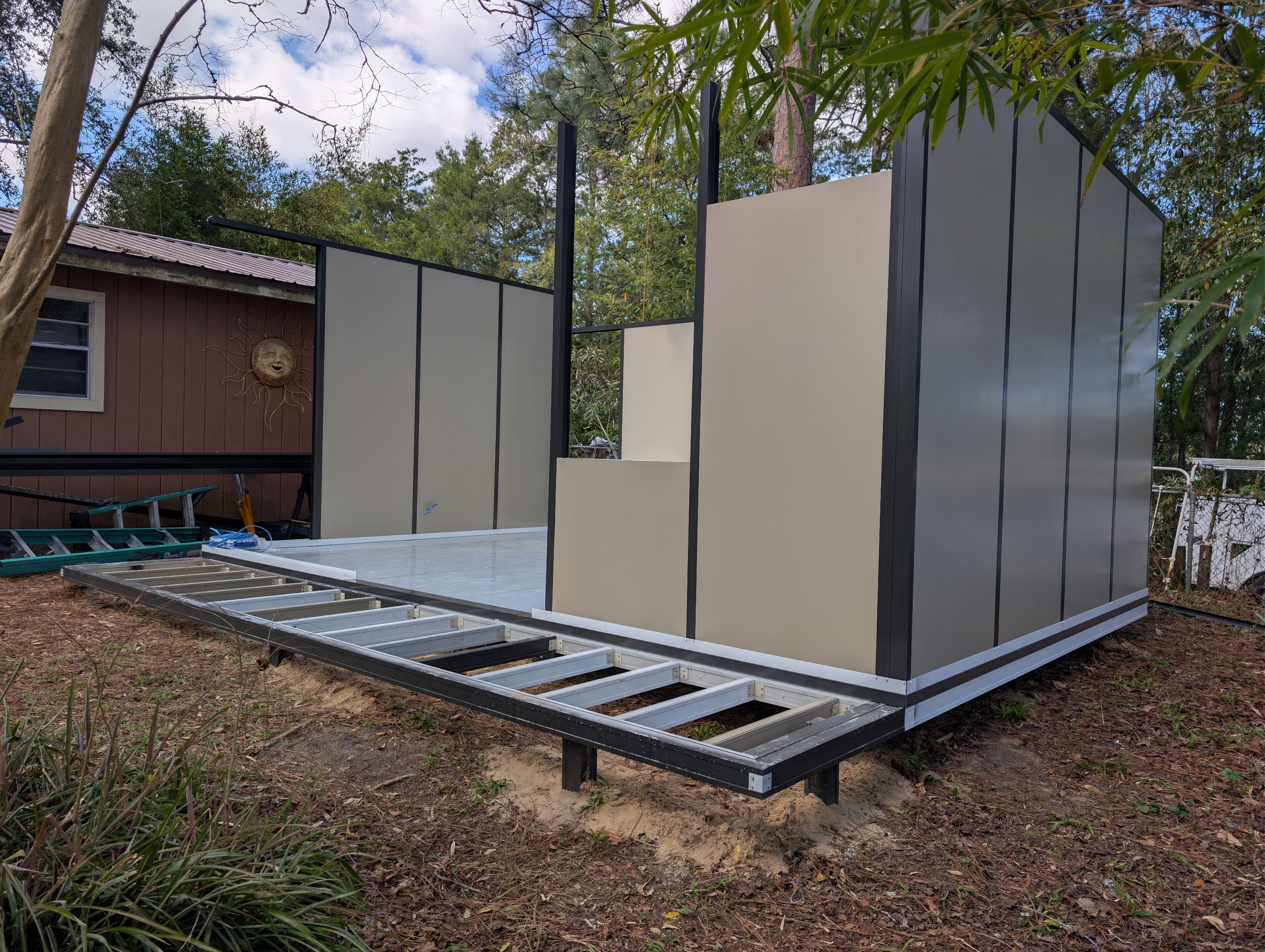 Titan Blockhouse Backyard Home Addition by Titan Sunrooms