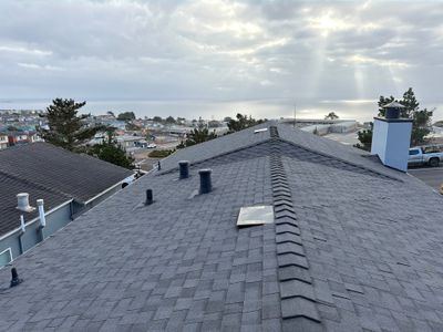 After: finished roof work by Alpha Eagle Roofing in Daly City, CA
