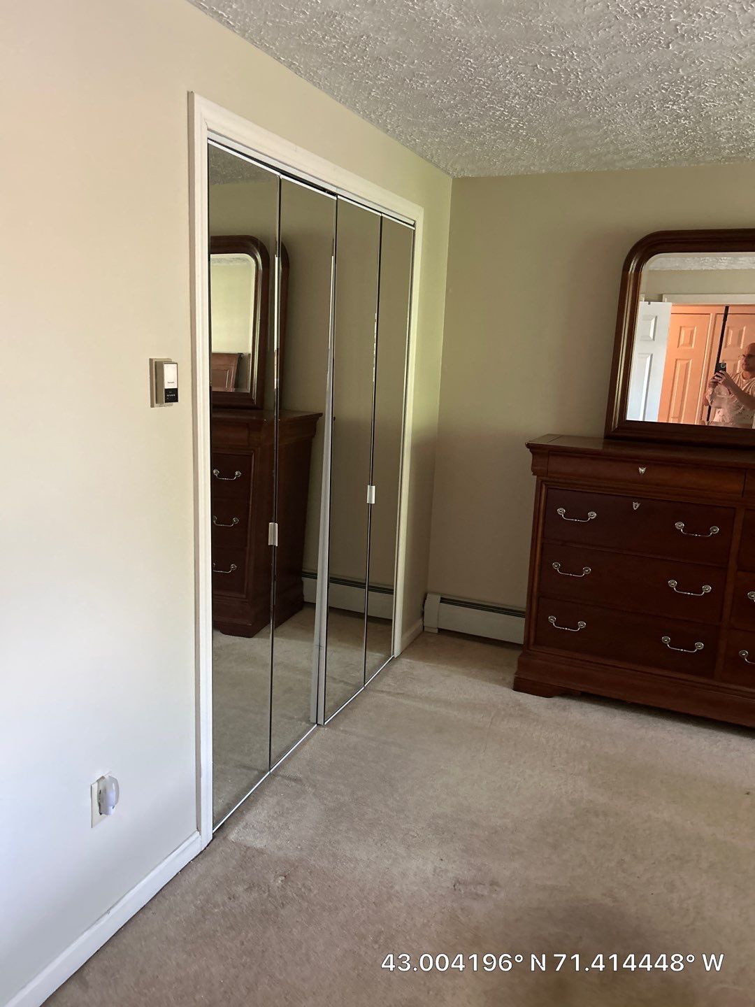 Interior Bedroom Painting and Drywall Repair in Manchester by The Persnickety Painters