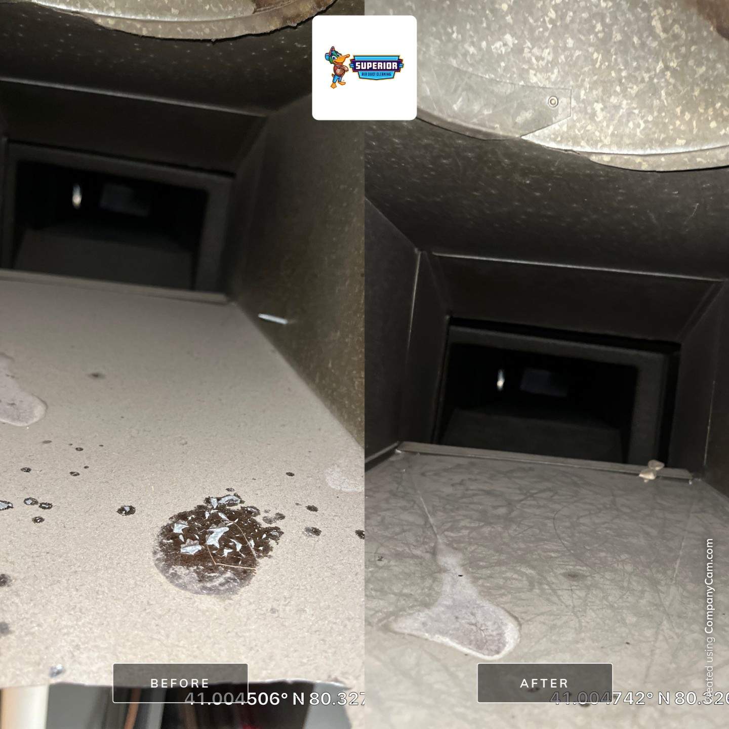 Air Duct Cleaning With a Vacuum Truck in New Castle, PA by Superior Air Duct Cleaning