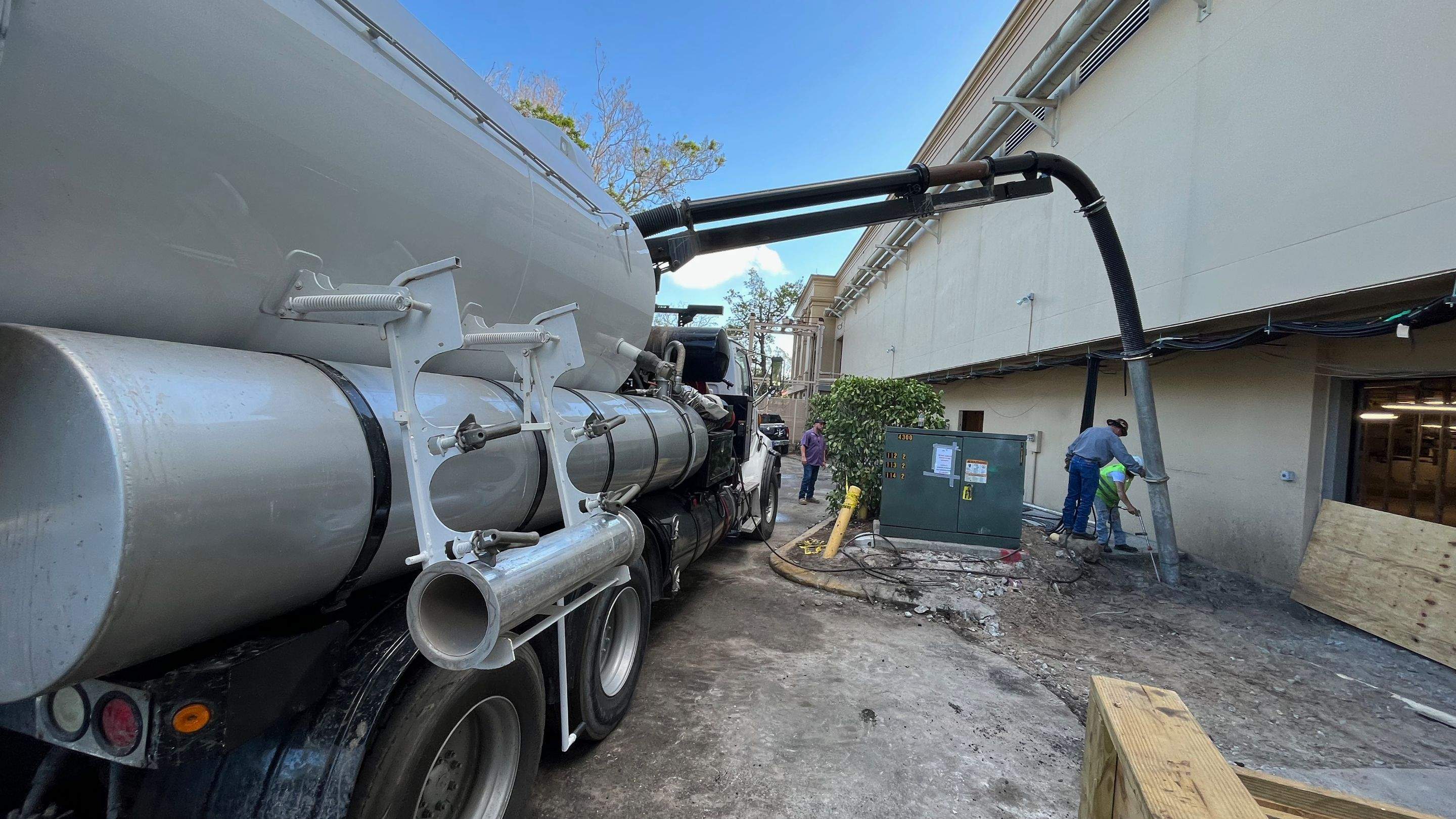 Ritz-Carlton North Service Road Daylighting by Don Mar, Inc. Storm Water Solutions