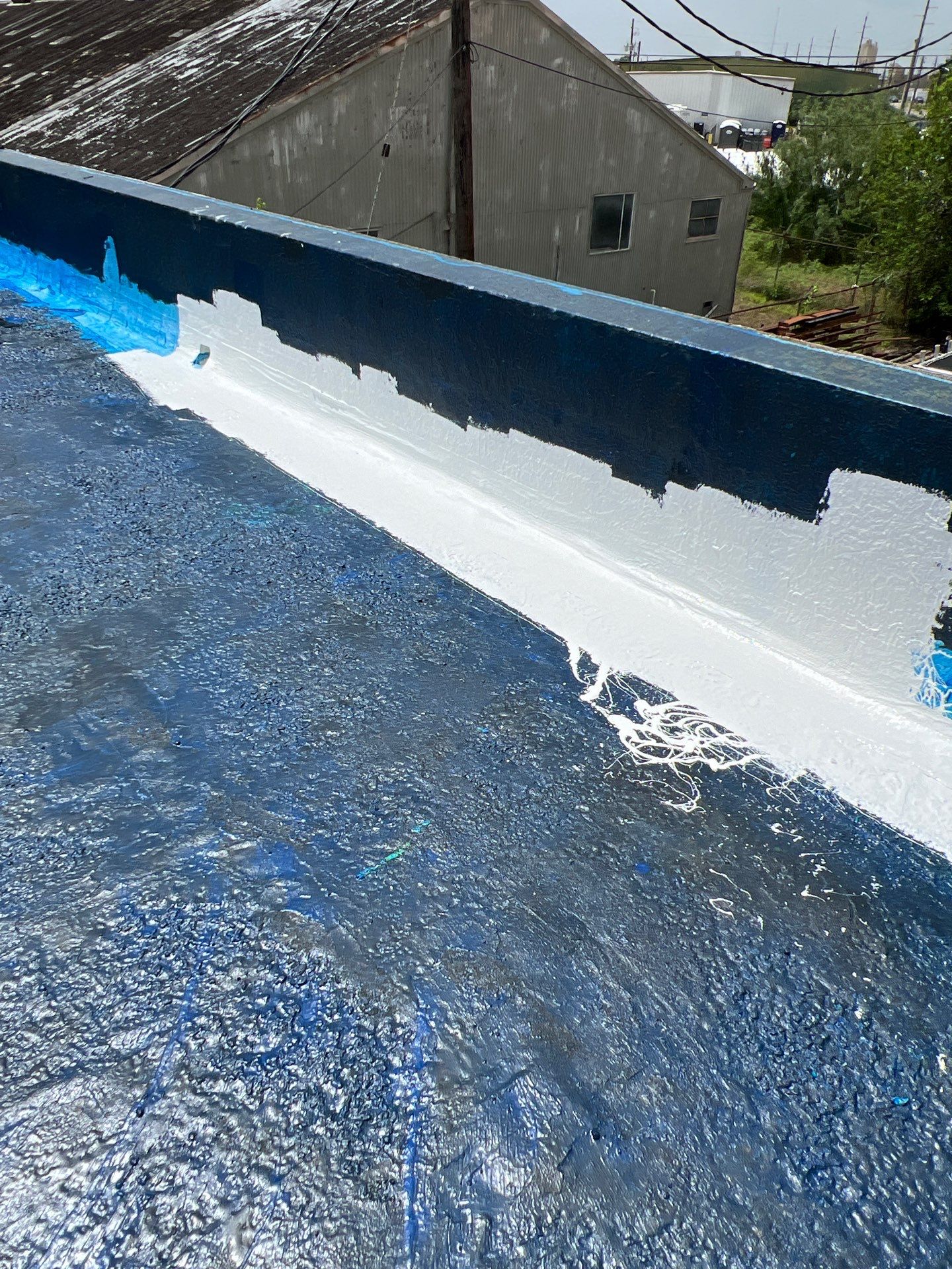Dirty leaking Gravel Roof by Bayfront Roofing and Construction
