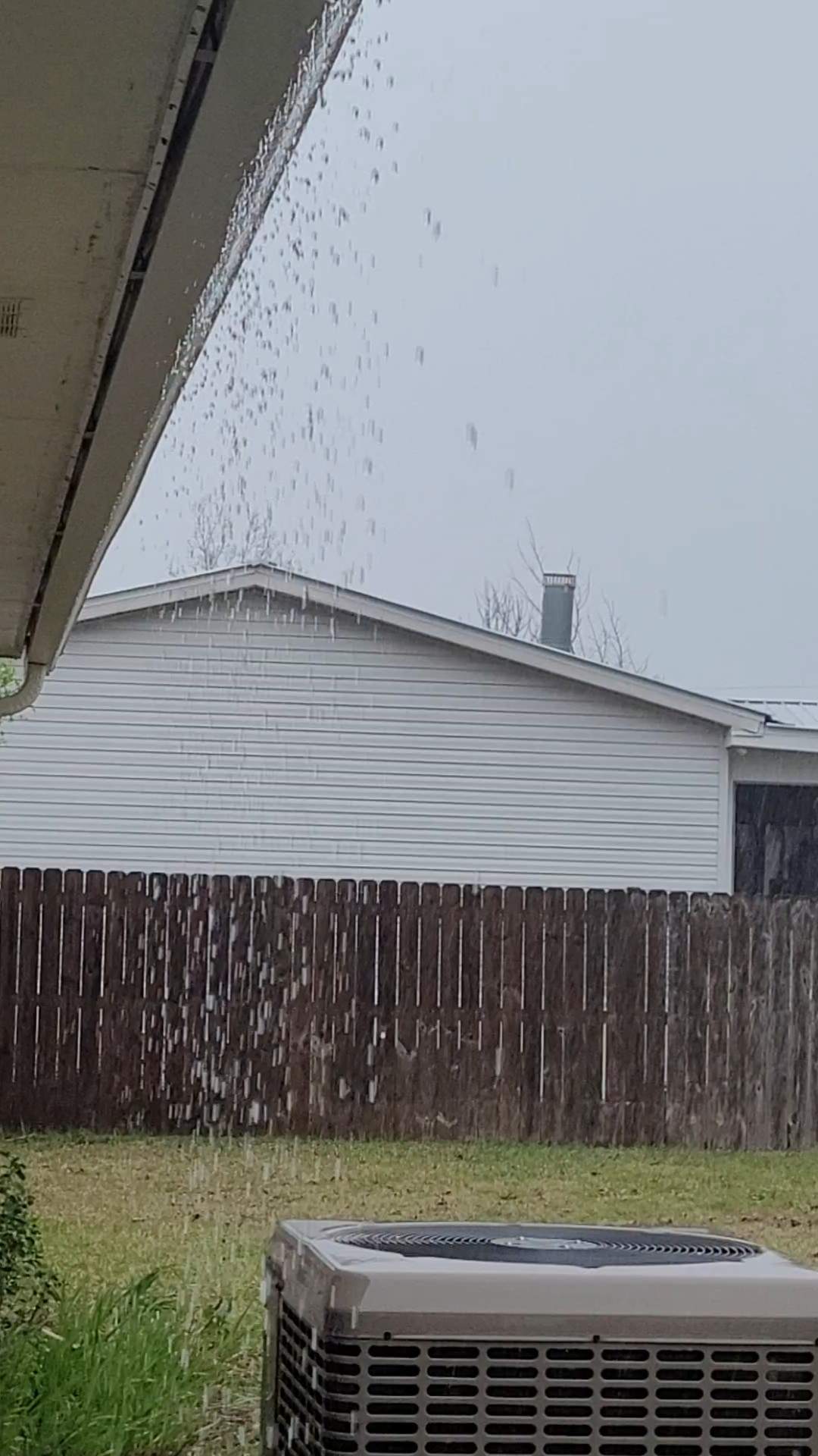 Almond Seamless Gutters  by Gutter Professors