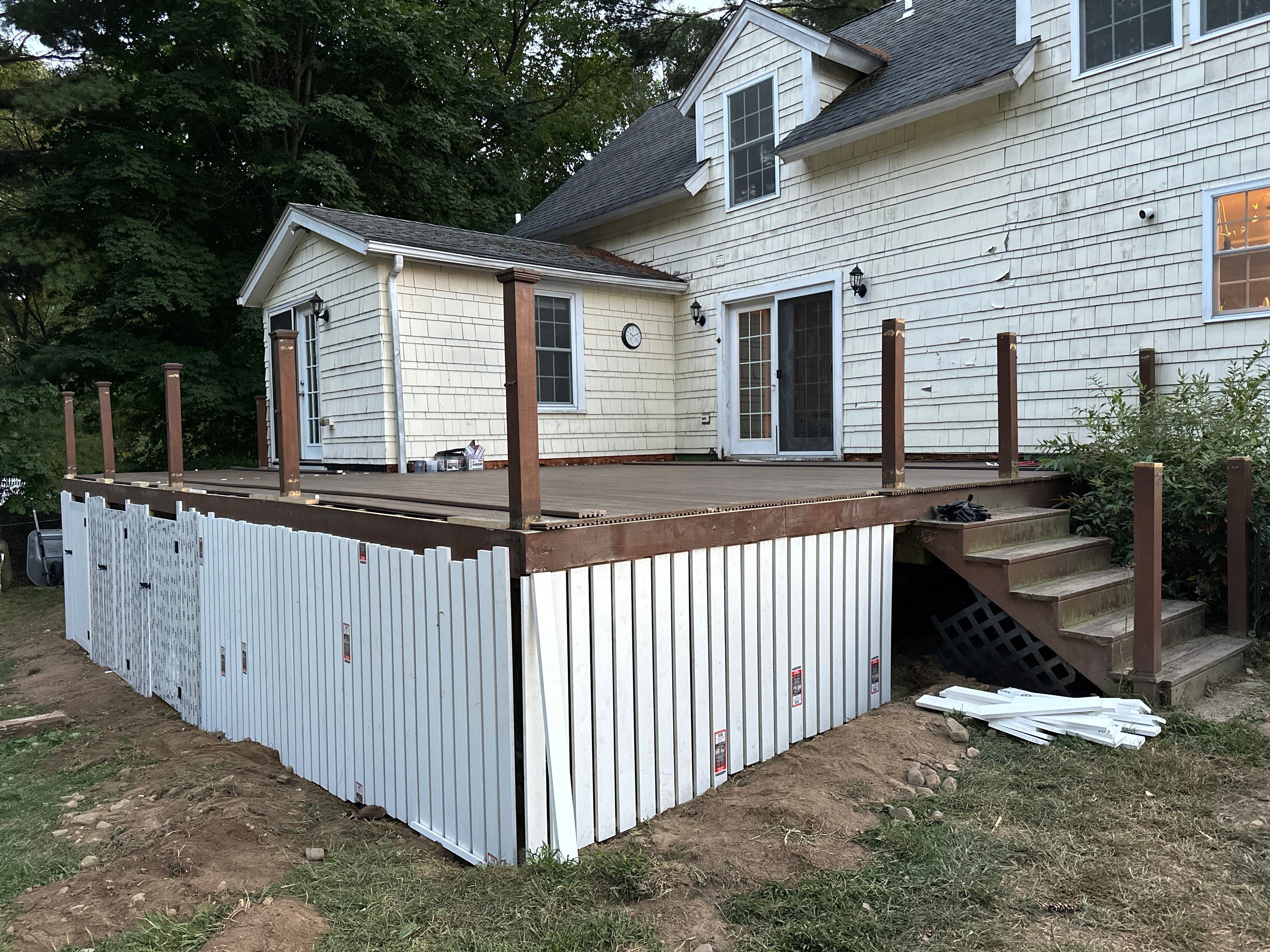 Deck Refacing (Resurfacing) Project by UBrothers Construction
