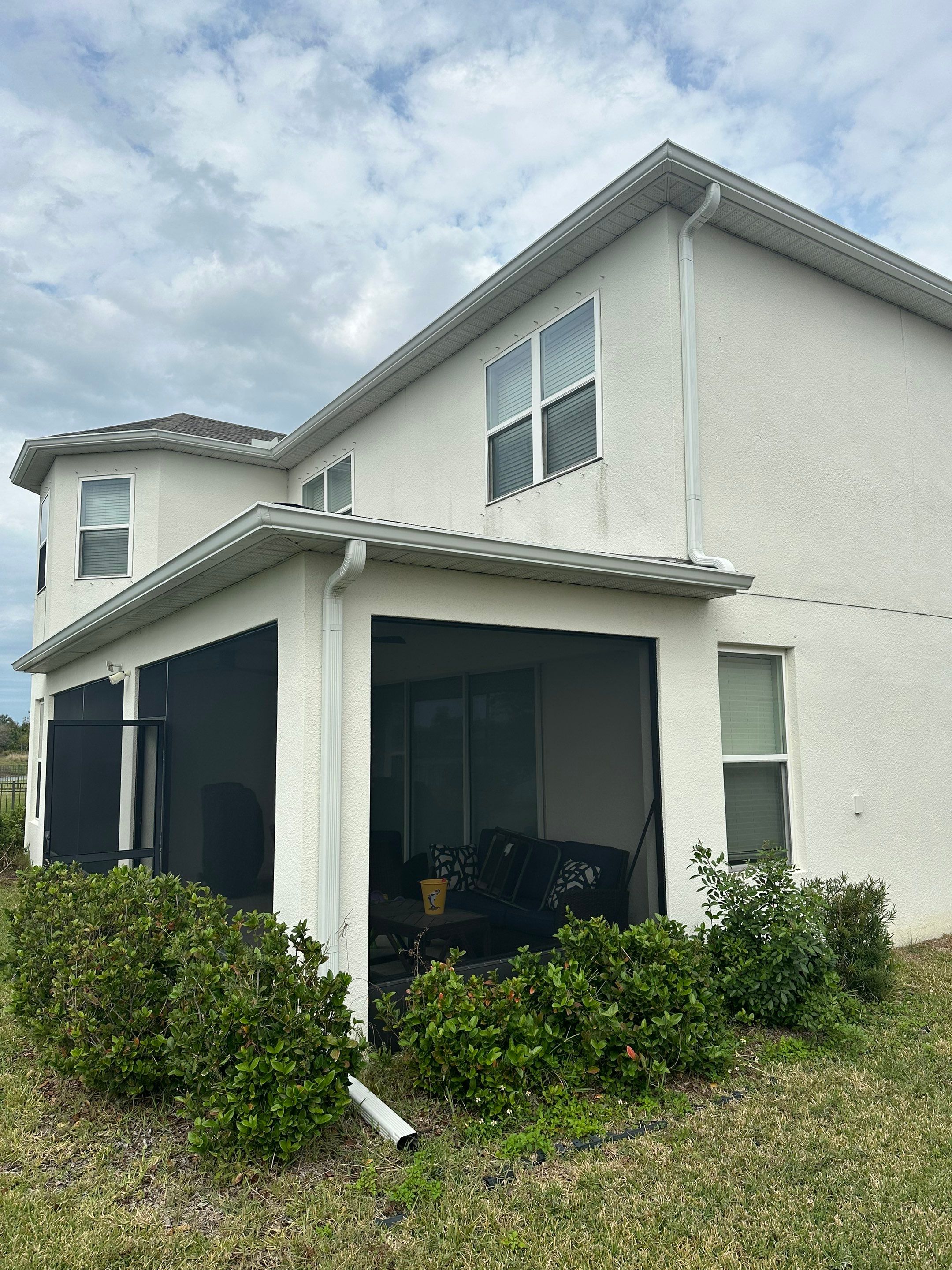 Complete House Wash and Exterior Surface Cleaning in Artisan Lakes Community, Palmetto, FL by Sunshine AquaWash