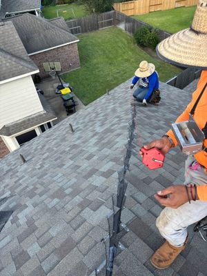 Residential Roofing Installation using Owen's Corning Duration (Lifetime) Shingles