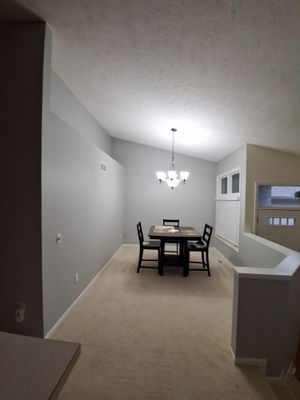 Dining room/living room re-paint