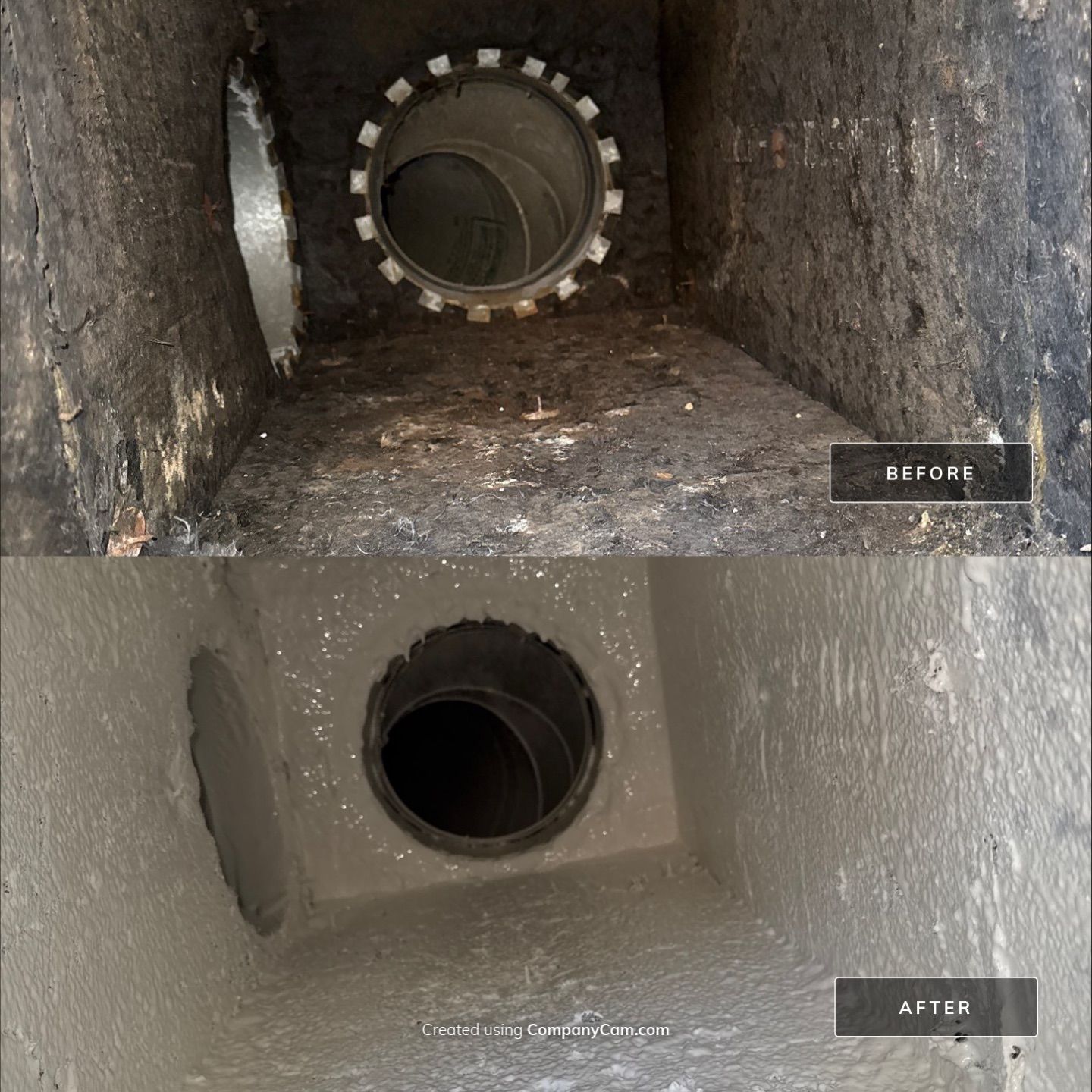 Project in Columbus by Voyager Air Duct Cleaning