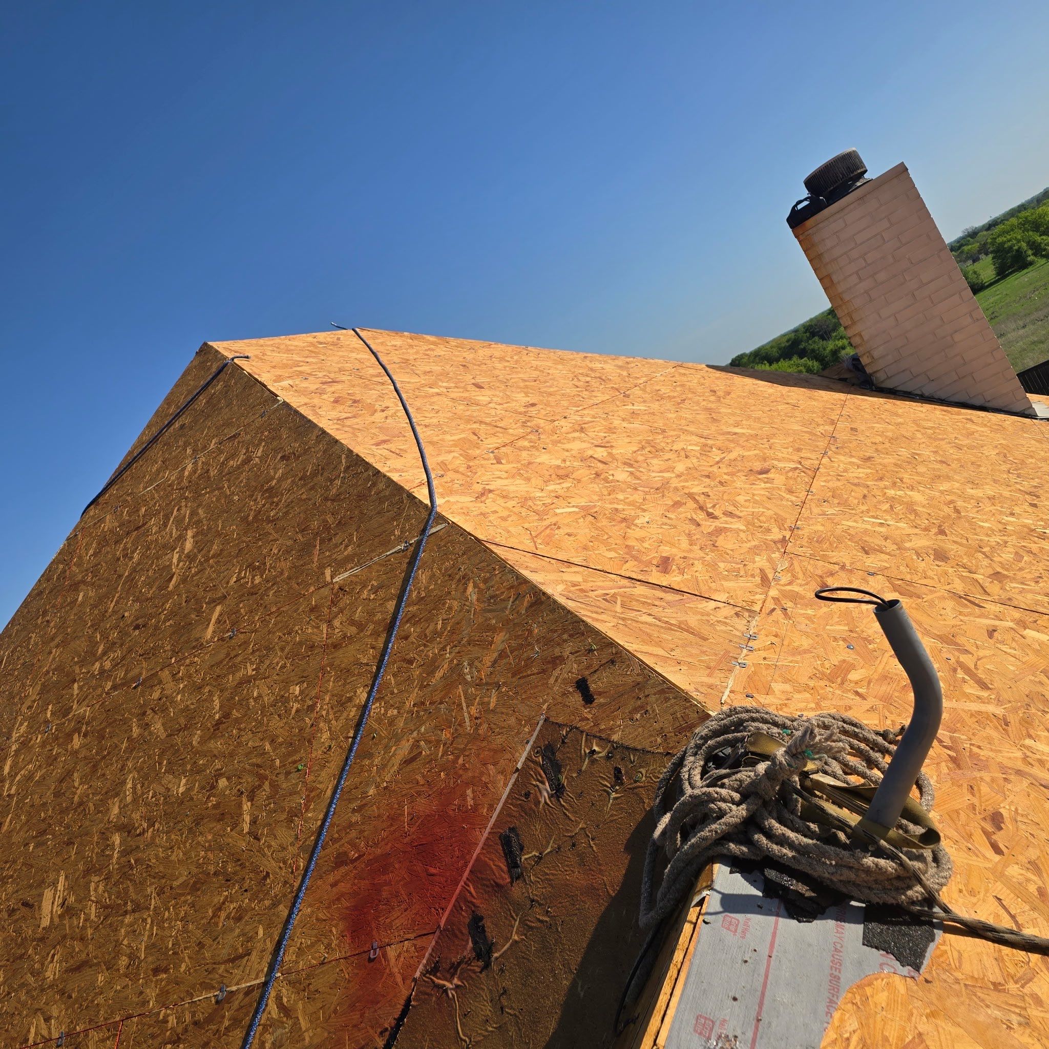 Residential Roofing Installation using CertainTeed Landmark ClimateFlex Shingles by Harvey Roofing & Construction