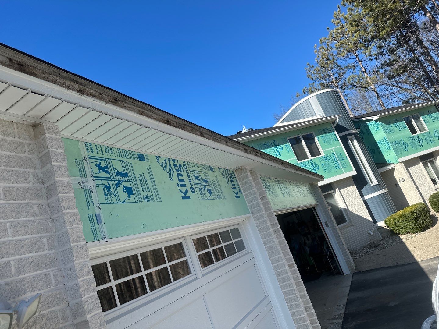 Siding Replacement using Certainteed Monogram D5 Pacific Blue by 180 Contractors