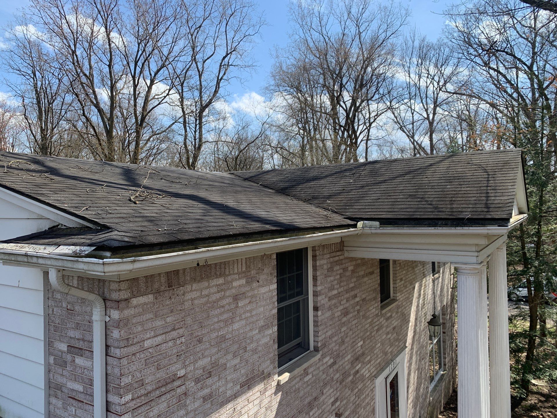 Roof Replacement using CertainTeed Landmark Moire Black by 180 Contractors