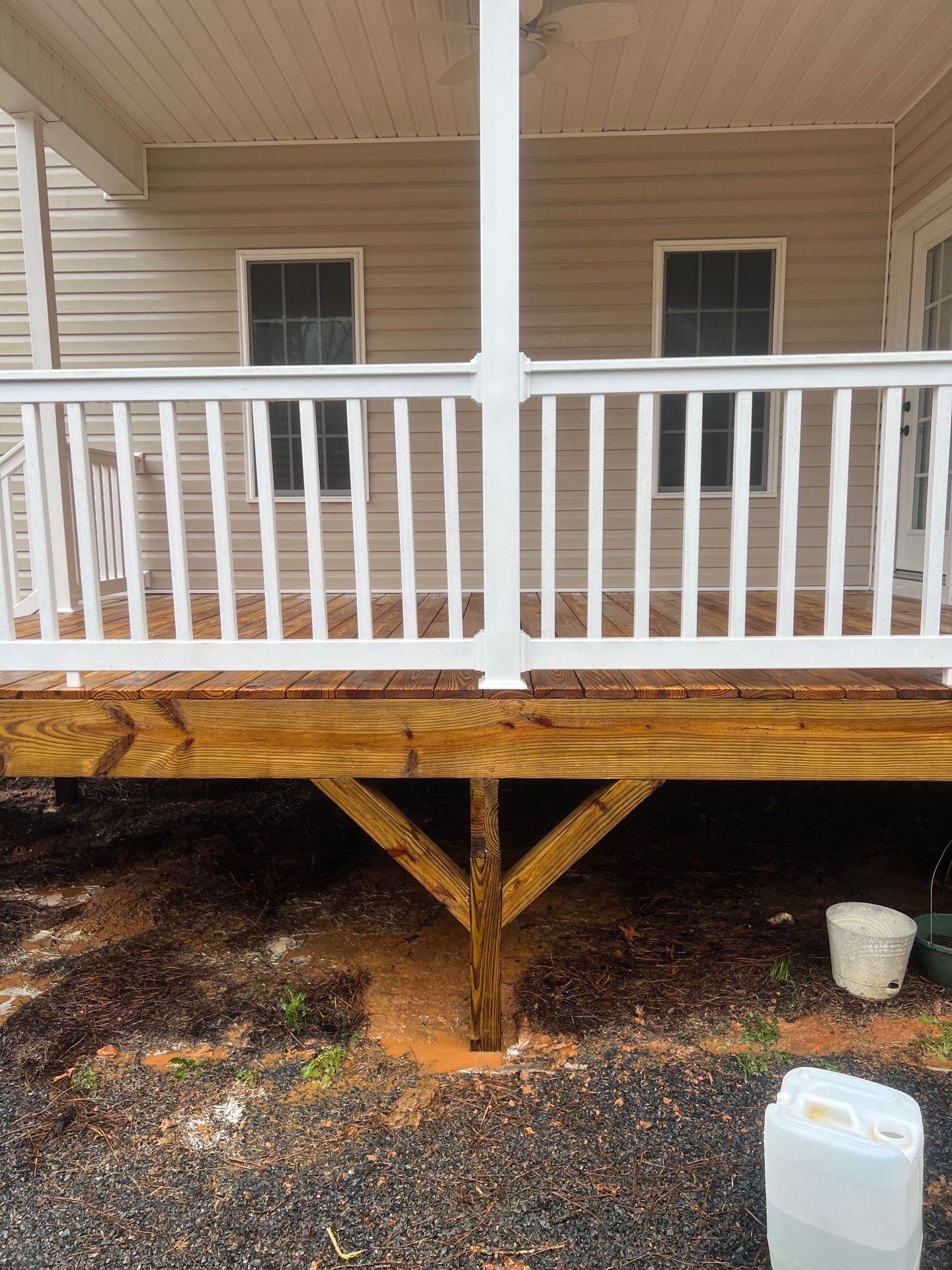 Weathered Deck using Wood Sealant by DuraSeal