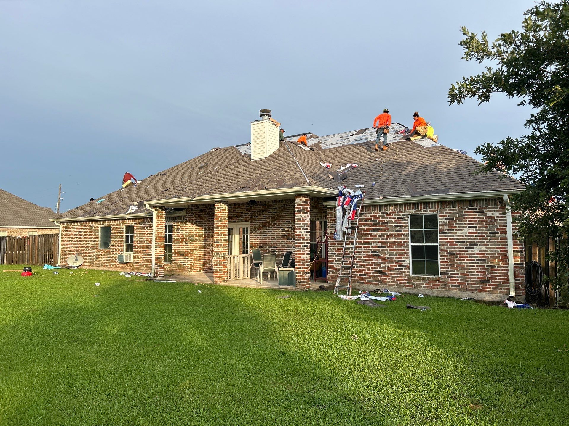 Residential Roof Replacement using GAF HDZ - Weathered Wood by Elite Roofing LLC