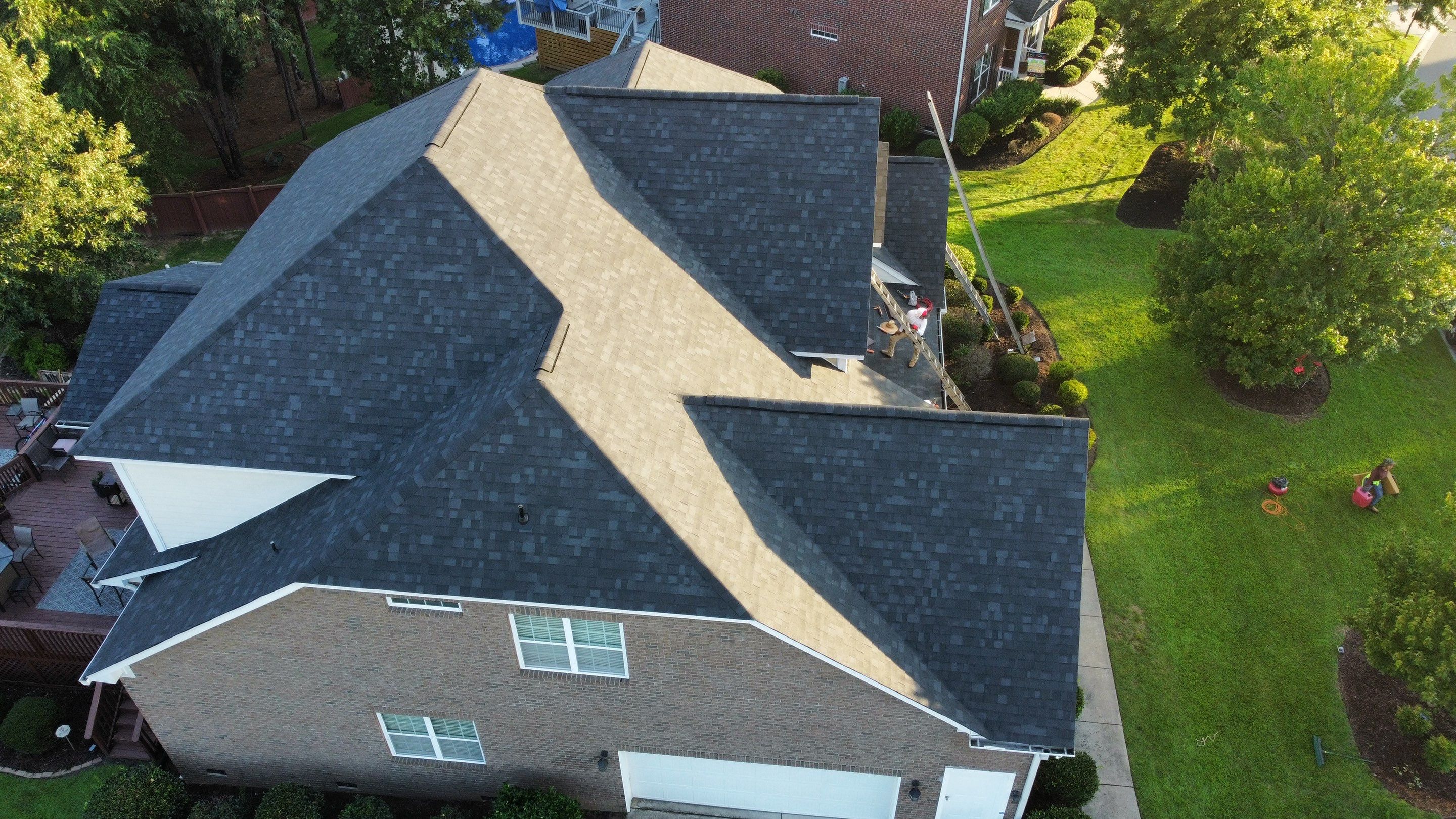New Hail Damage Roof Replacement  by Midlands Roofing & Exteriors