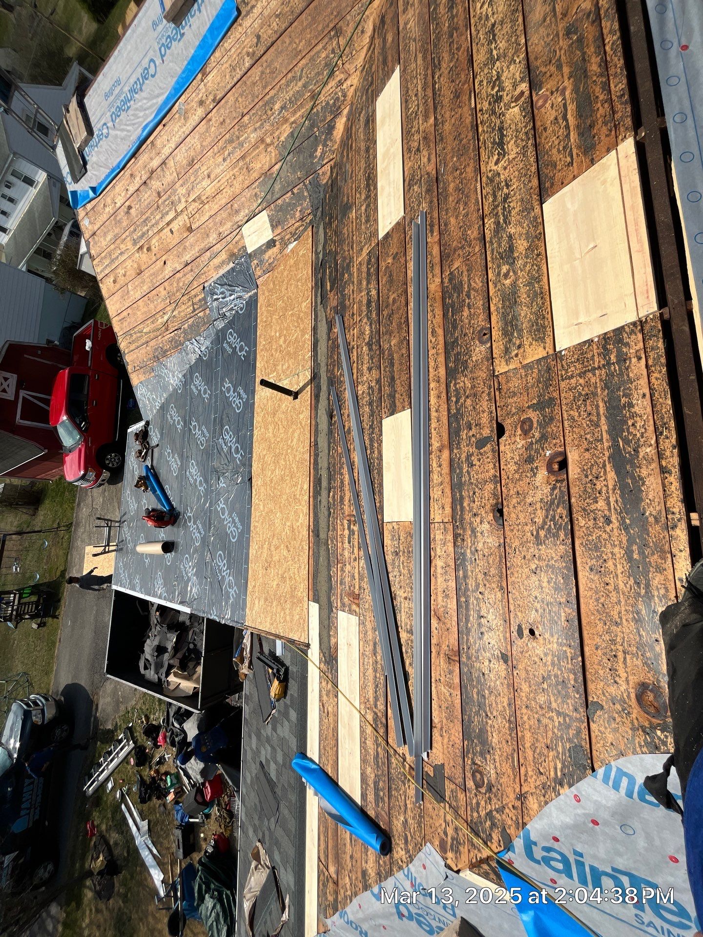 Residential Roofing Installation using Certainteed Landmark Pro Shingles by Fahey Roofing + Contracting