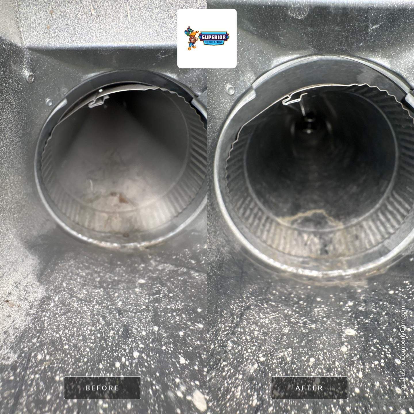 Air Duct Cleaning With a Vacuum Truck in New Castle, PA by Superior Air Duct Cleaning
