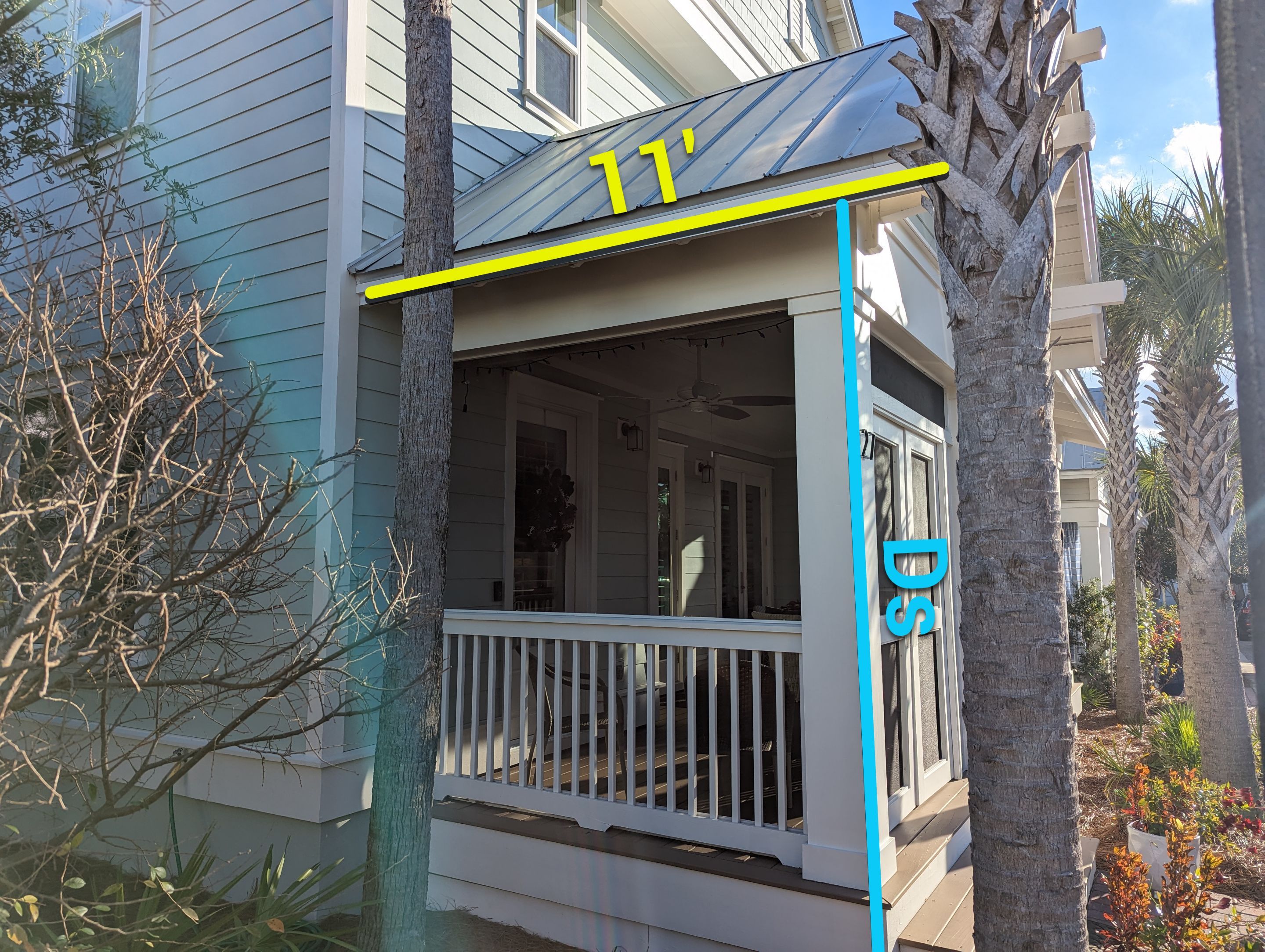 New Downspouts Installation in Rosemary Beach, FL by Gutter Professors