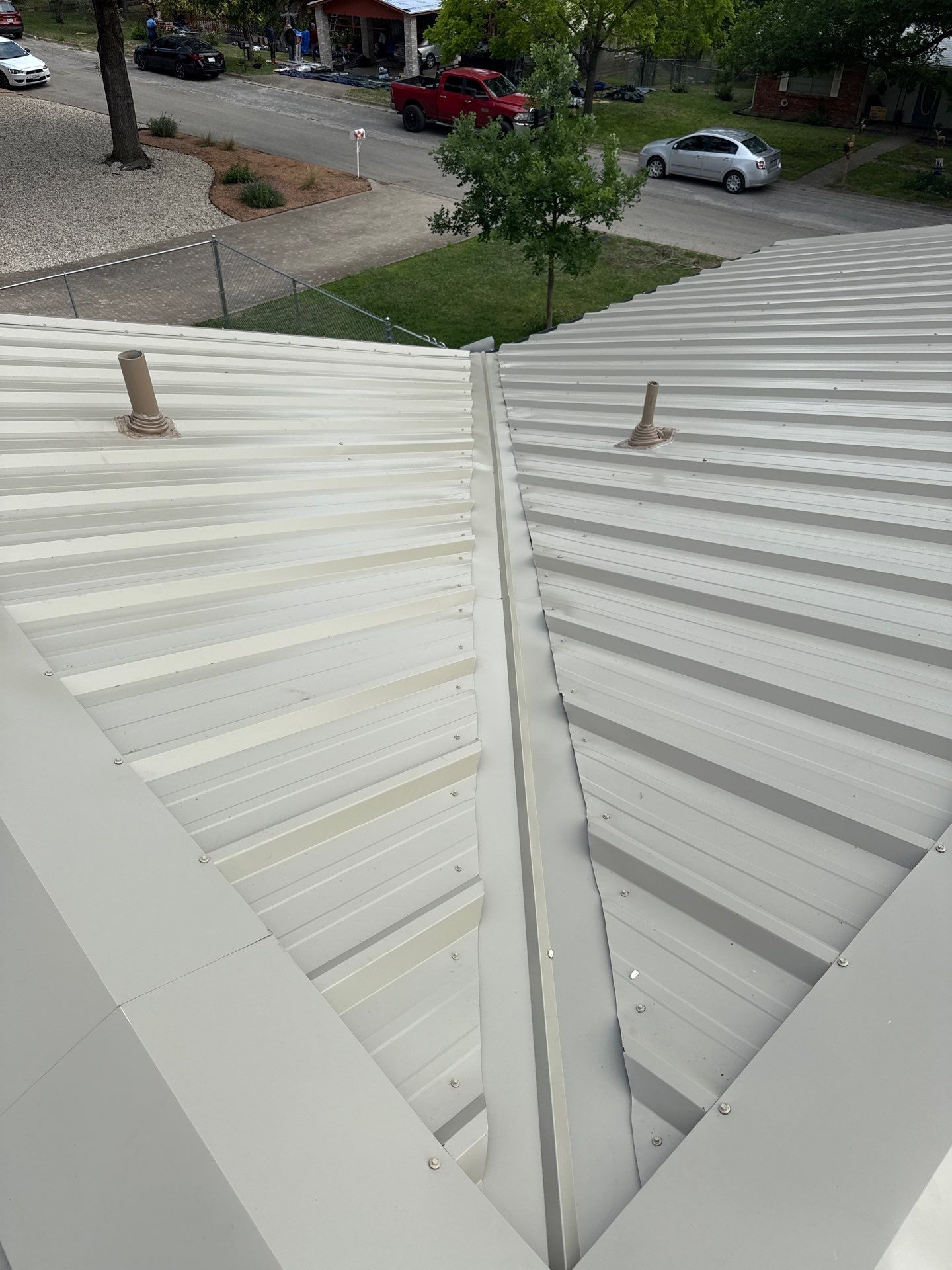 Residential Metal Roof Replacement and Custom Fascia Repair in Kerrville by Rich the Roofer LLC