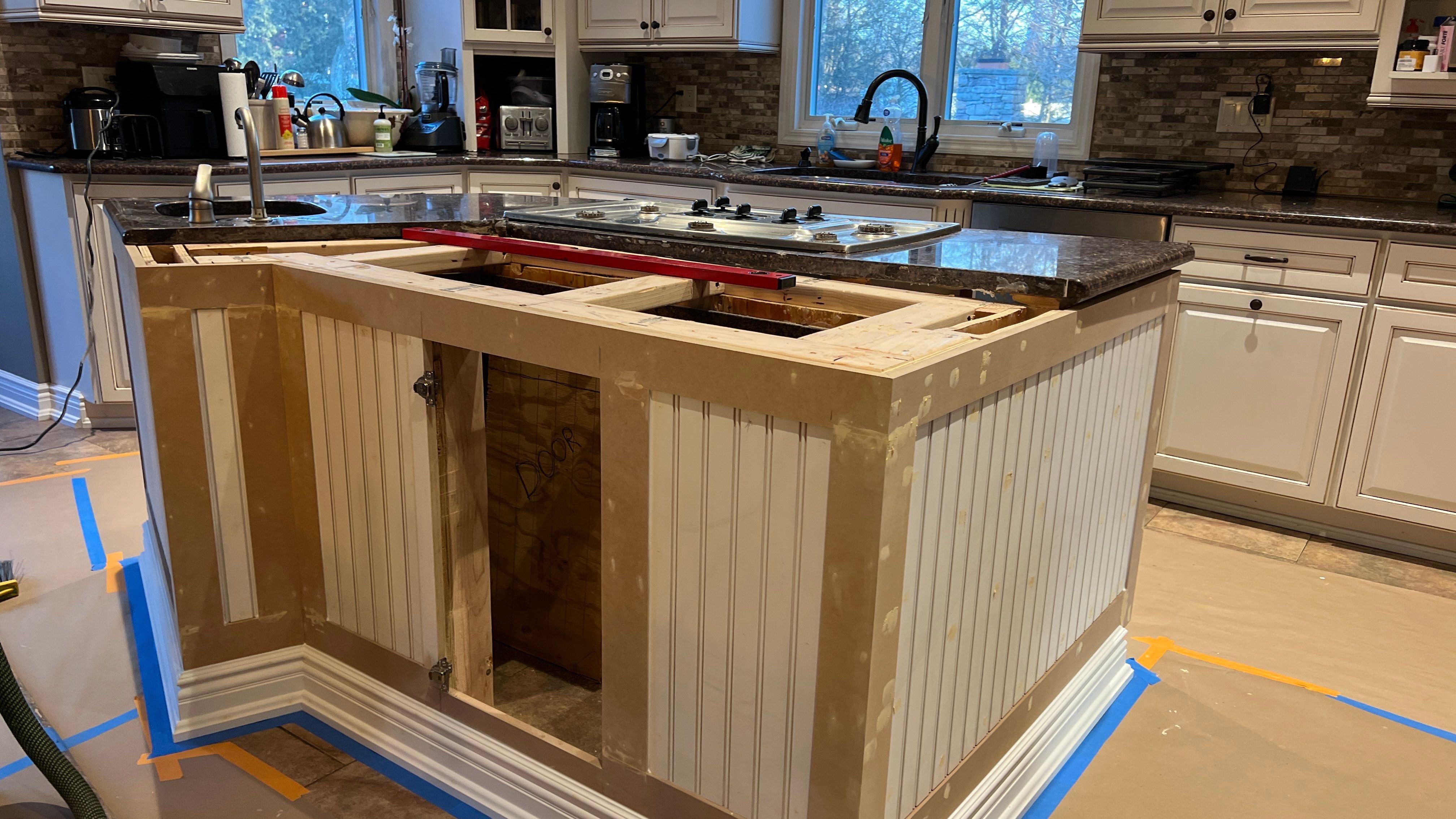Custom Island Remodel by Spectrum Painting, LLC