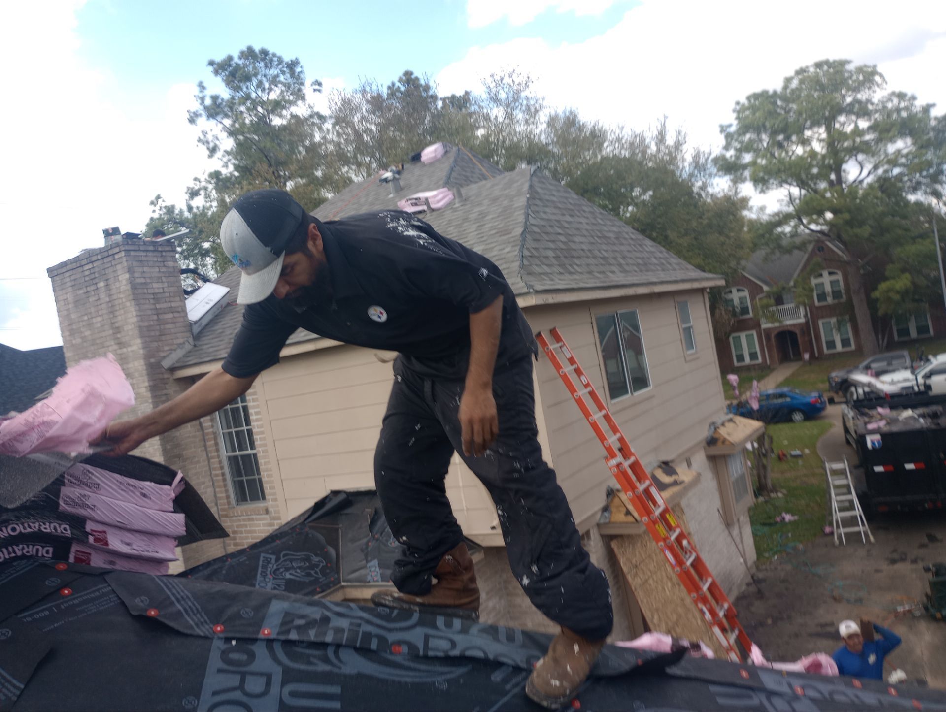 Residential Roofing Repair using Owen's Corning Duration (Lifetime) Shingles by Roof Repair Company