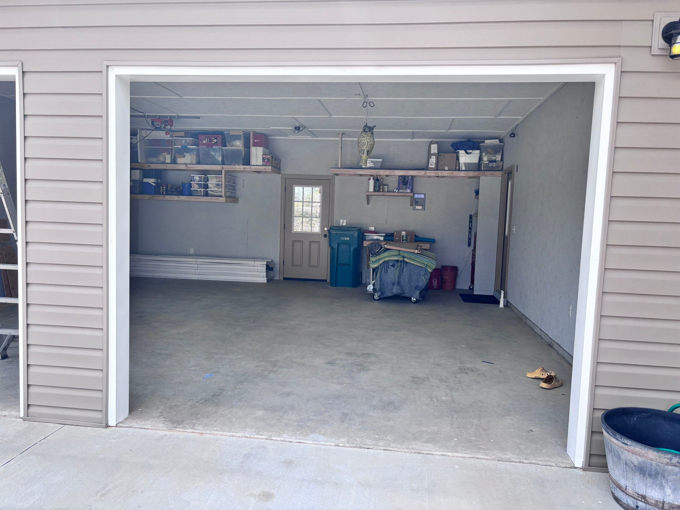 Garage Addition with power  by JB's Contracting and Maintenance LLC