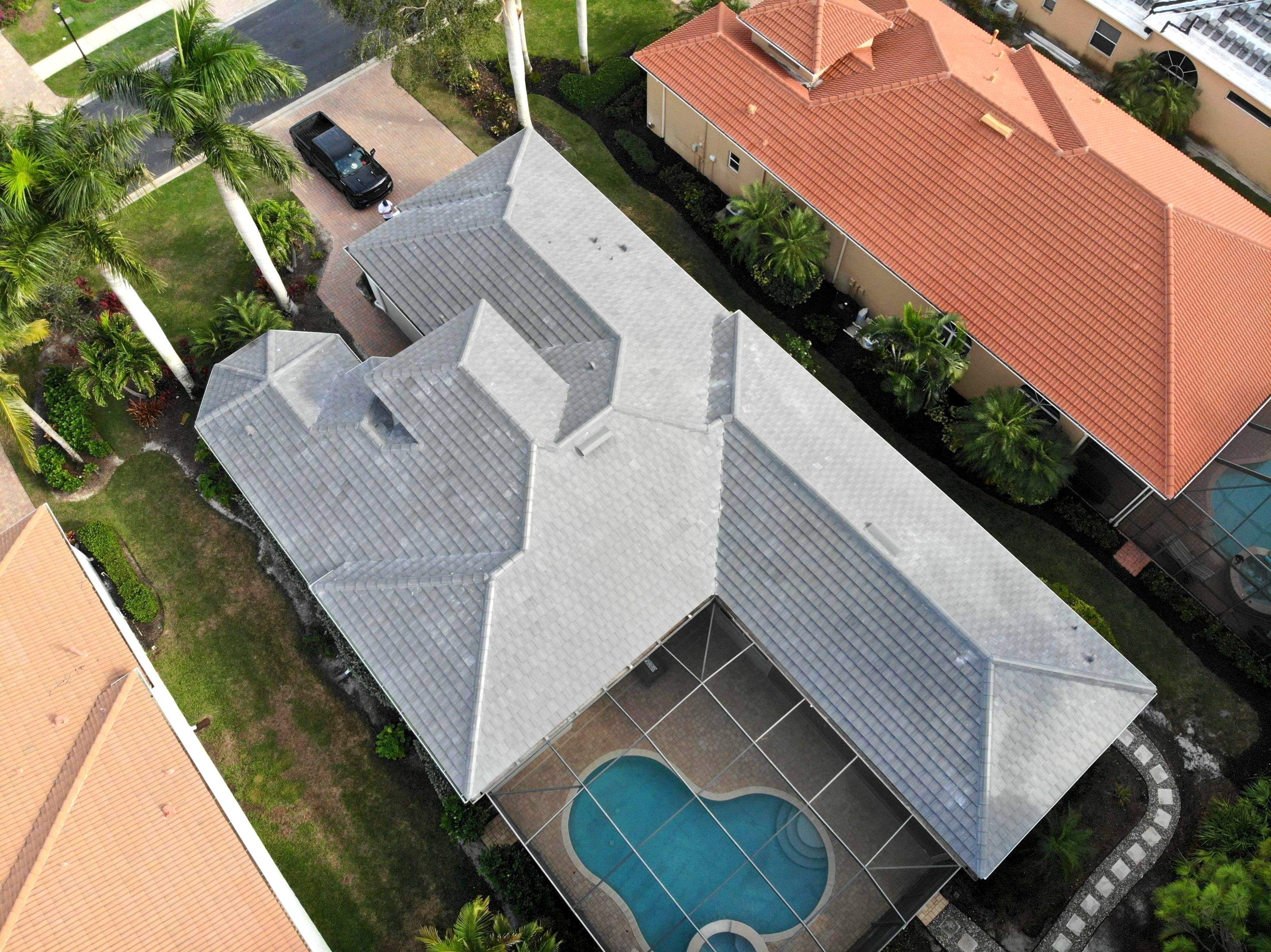 Residential Roofing Installation using Concrete Tile in West Bay Country Club by International Roofing