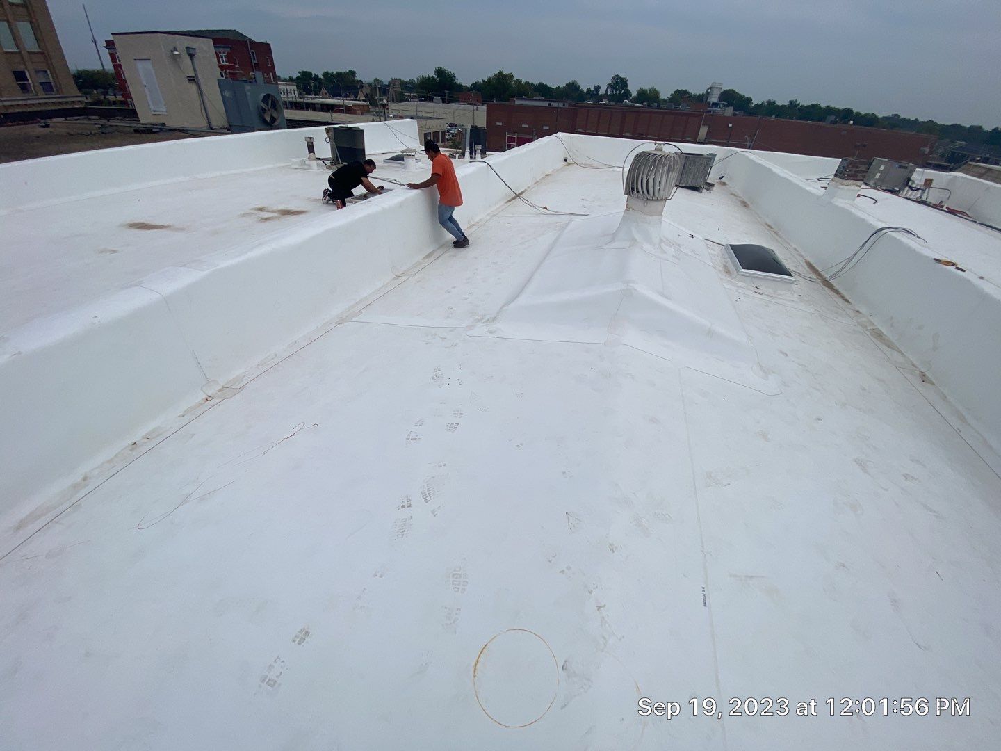 TPO Project in Fort Smith by Decor Roofing & Restoration