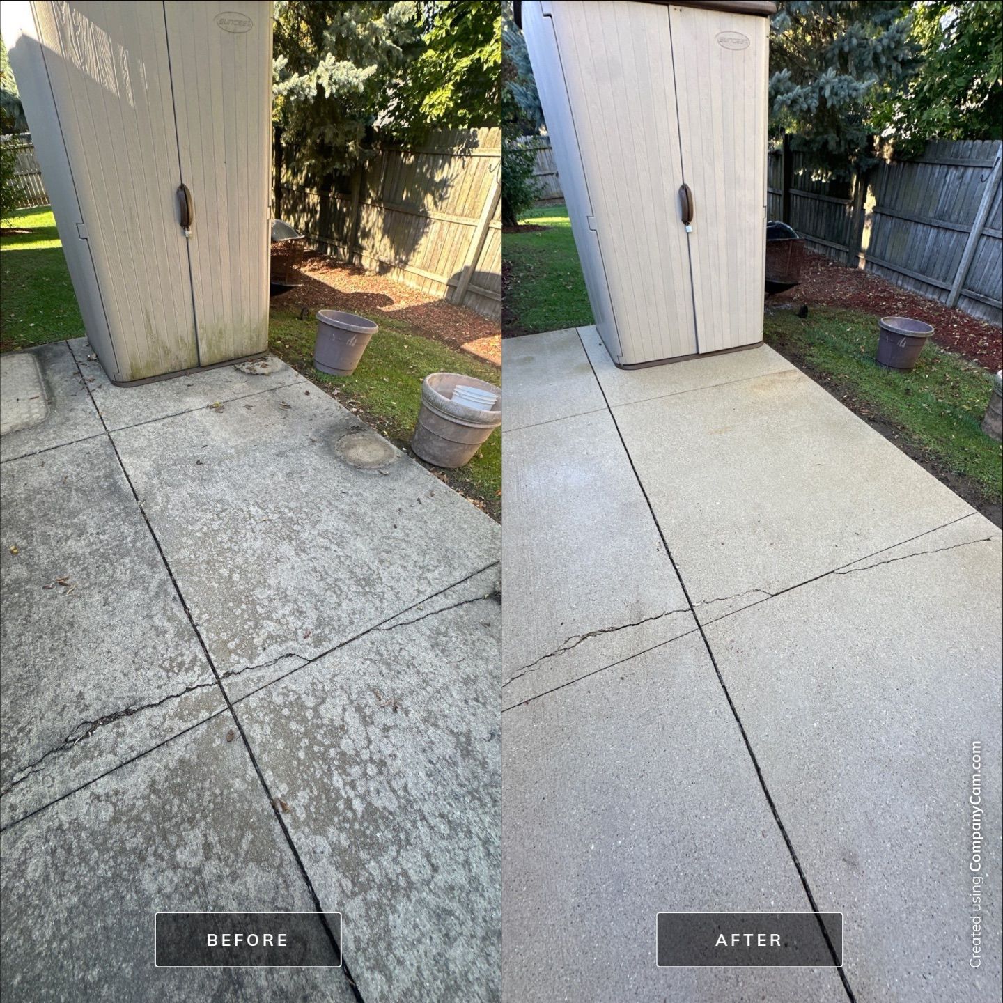 Project in Genoa City by Simmons Power & Soft Washing