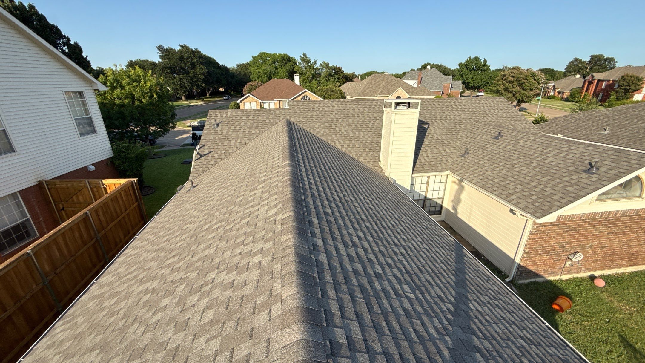 Complete Storm Restoration and Architectural Shingle Roof Replacement in Plano by Armor Roofing | Exteriors