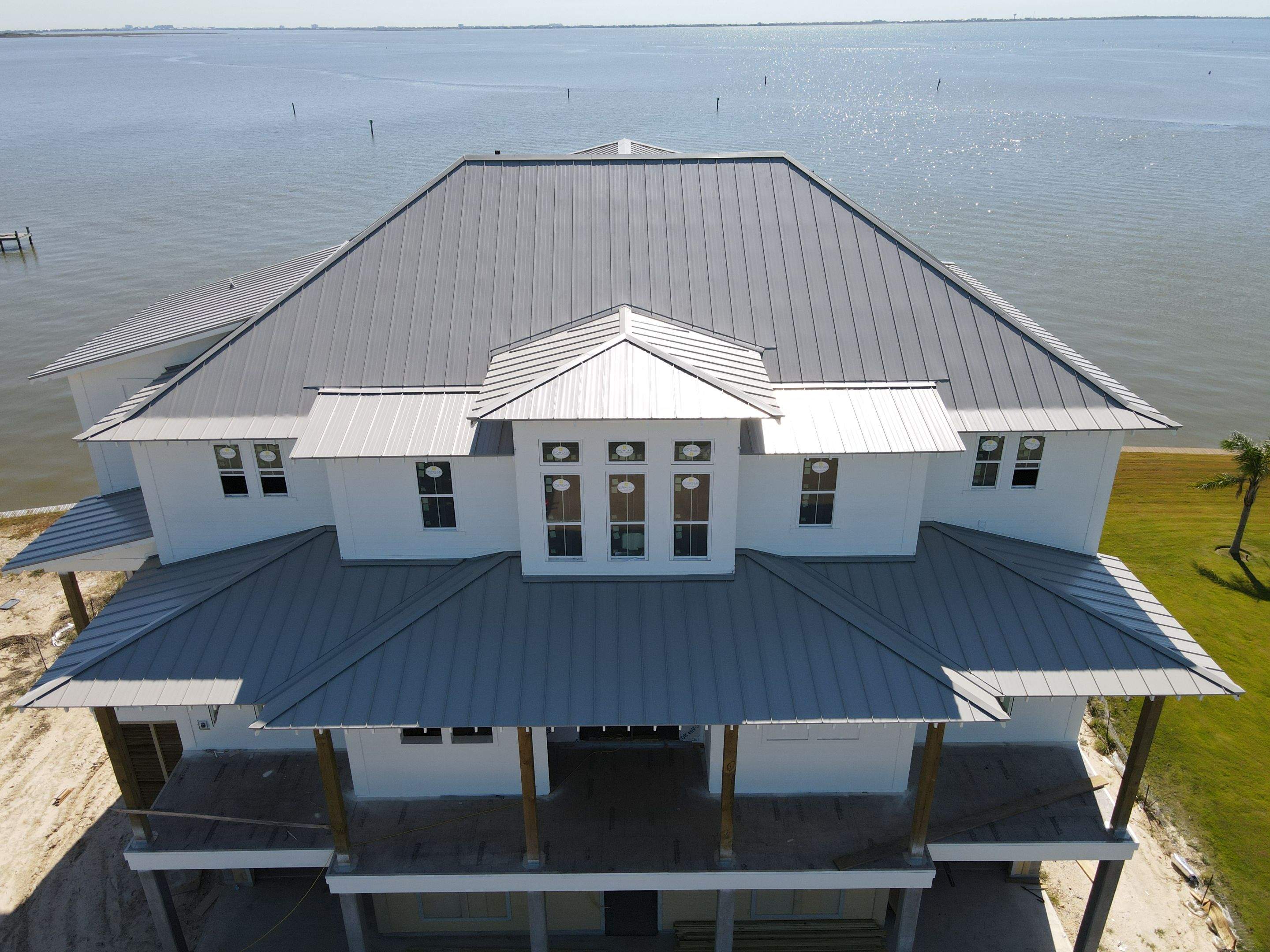 Metal Roof  using McElroy Metals - Ash Gray by Level 7 Companies