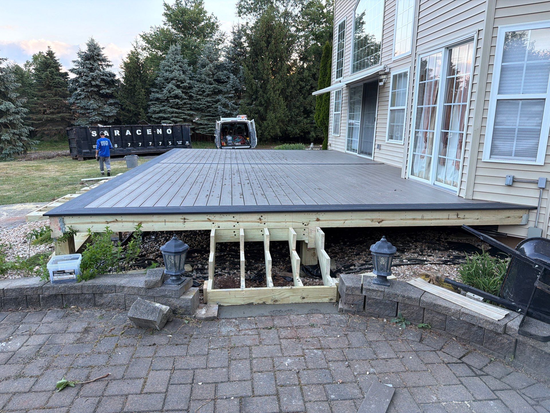 New Deck in Franklin Township, New Jersey by deck guardian