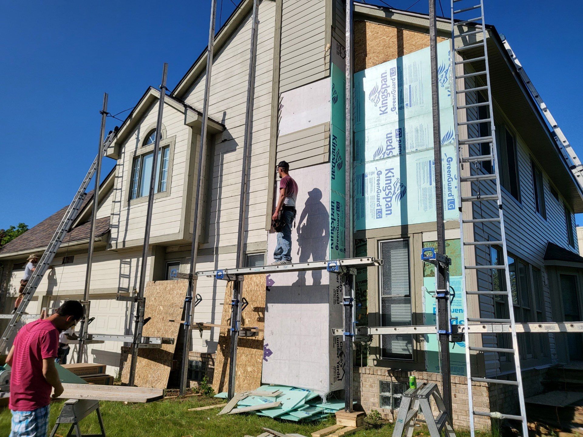 Siding Replacement using CertainTeed Restoration Classis D4 by 180 Contractors