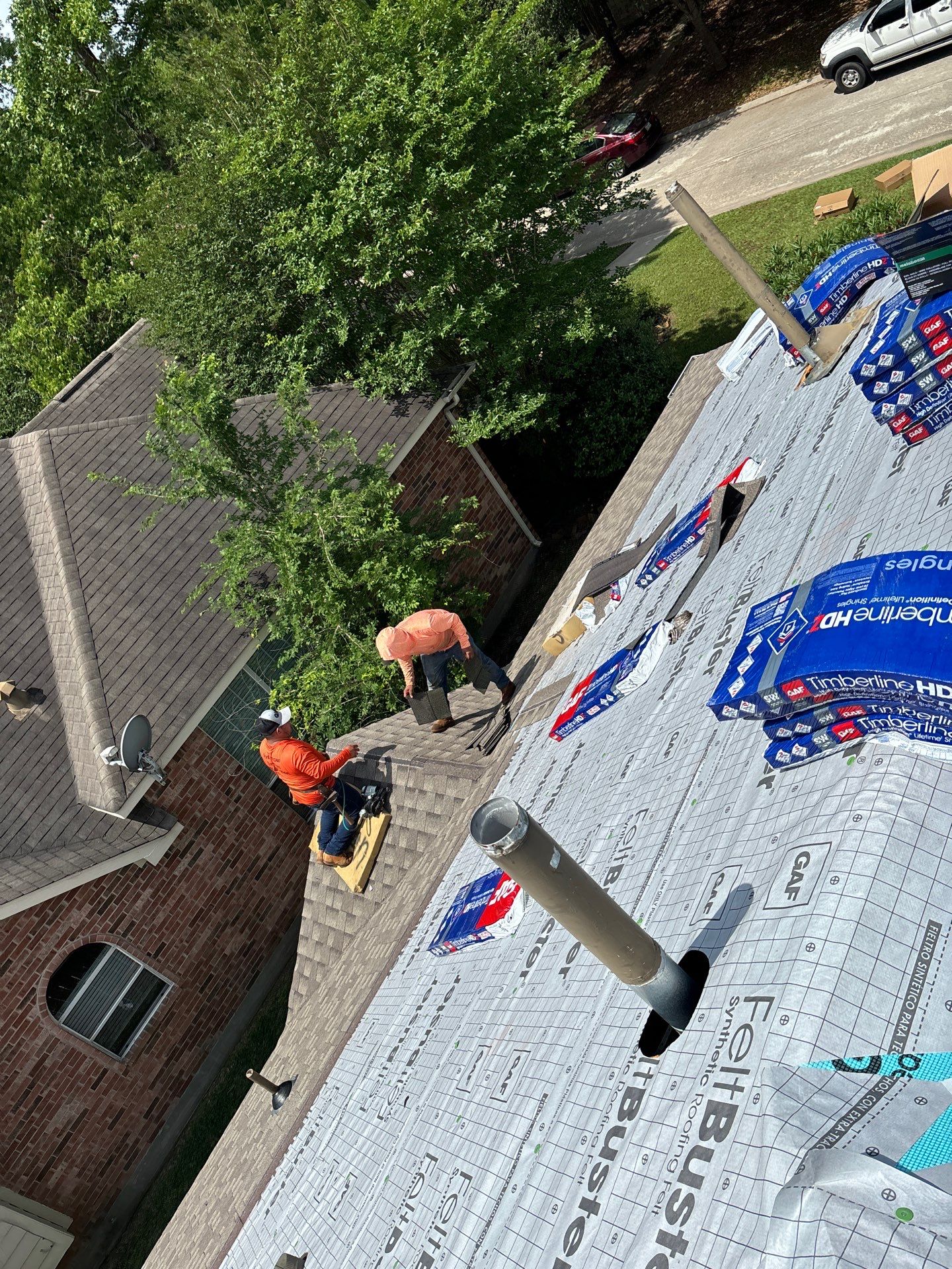 Roof Replacement in Sterling Ridge, Spring TX by Roof Repair Company