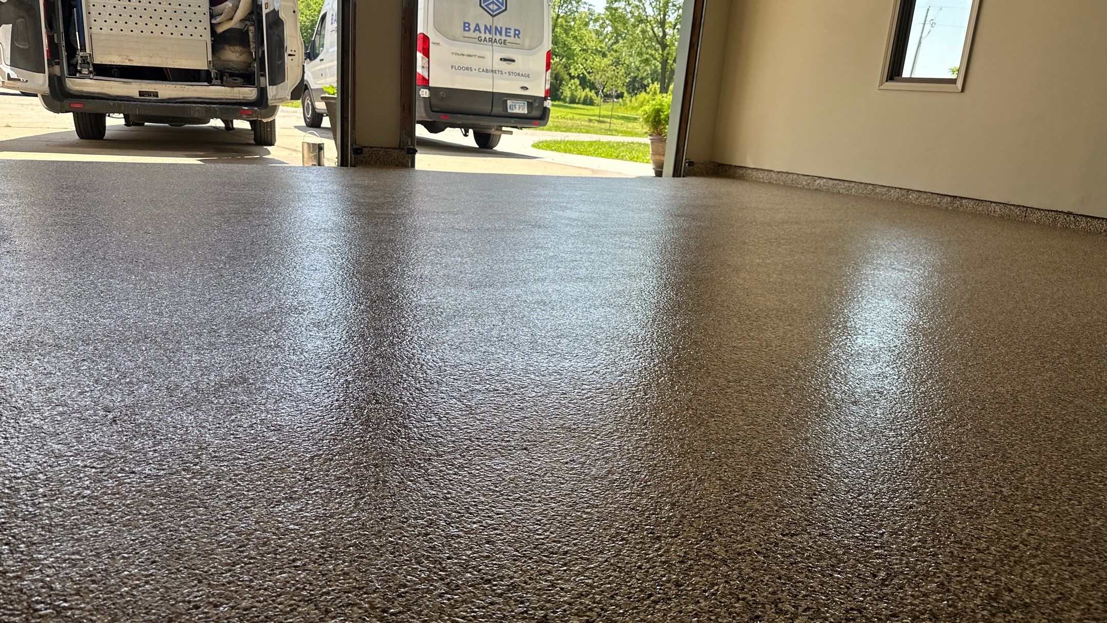 Jill B made her garage a part of the house by Banner Garage