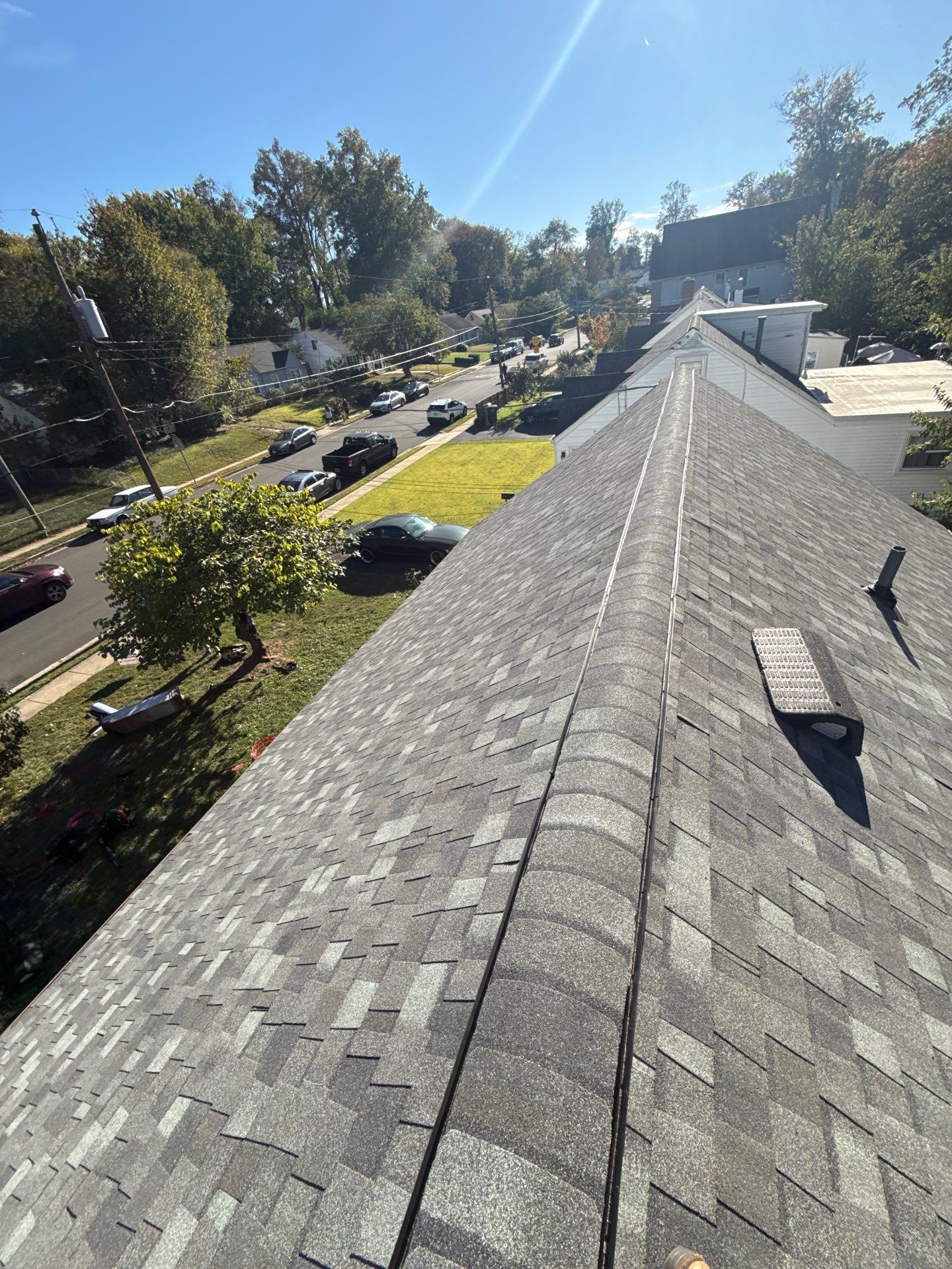 Falls Church  : Residential Roof Replacement with CertainTeed Landmark Pro in Max Def Georgetown Gray by RM Banning, Inc.
