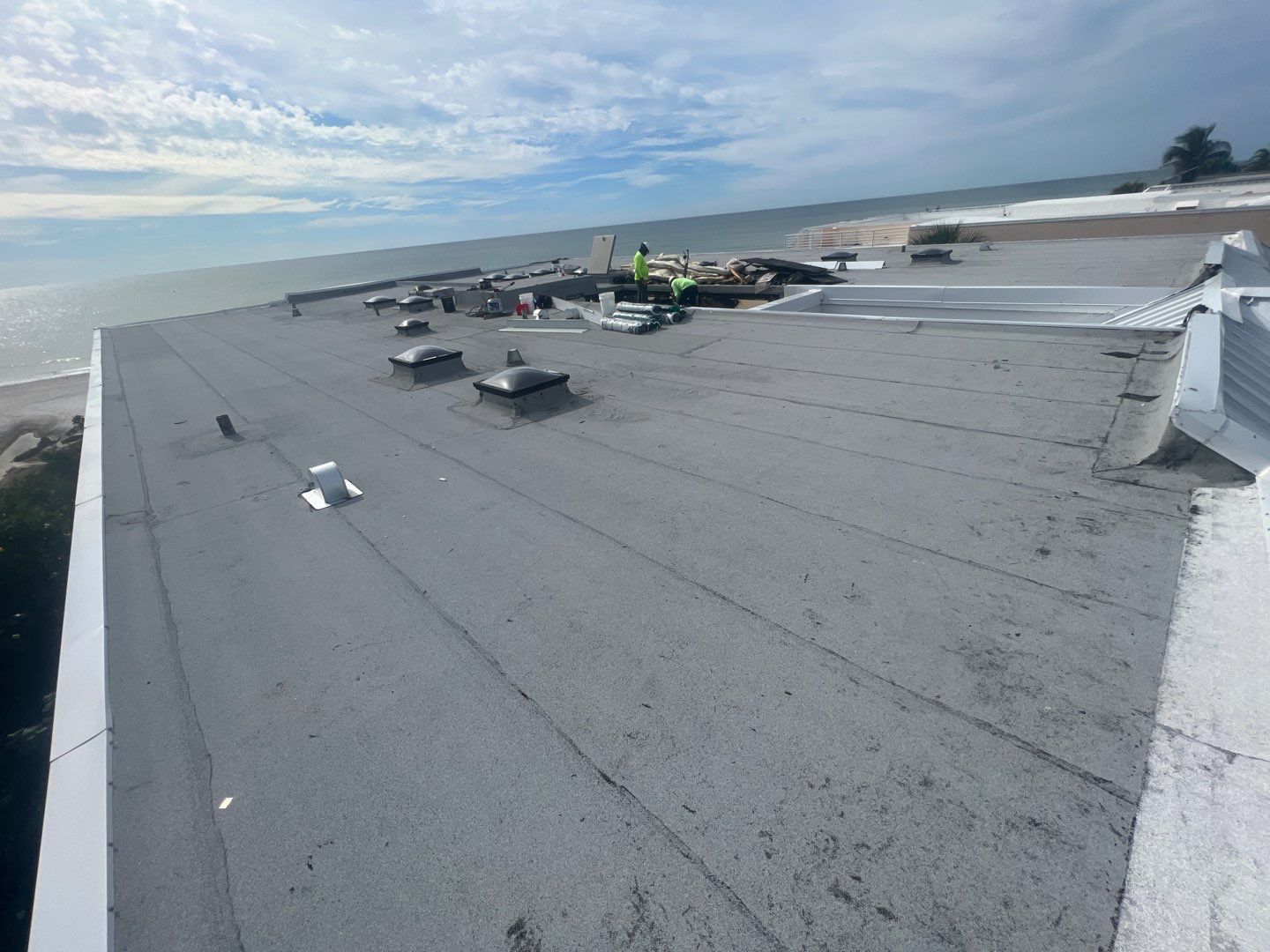 Sanibel Island Commercial Roof Inspection by Four Peaks Roofing