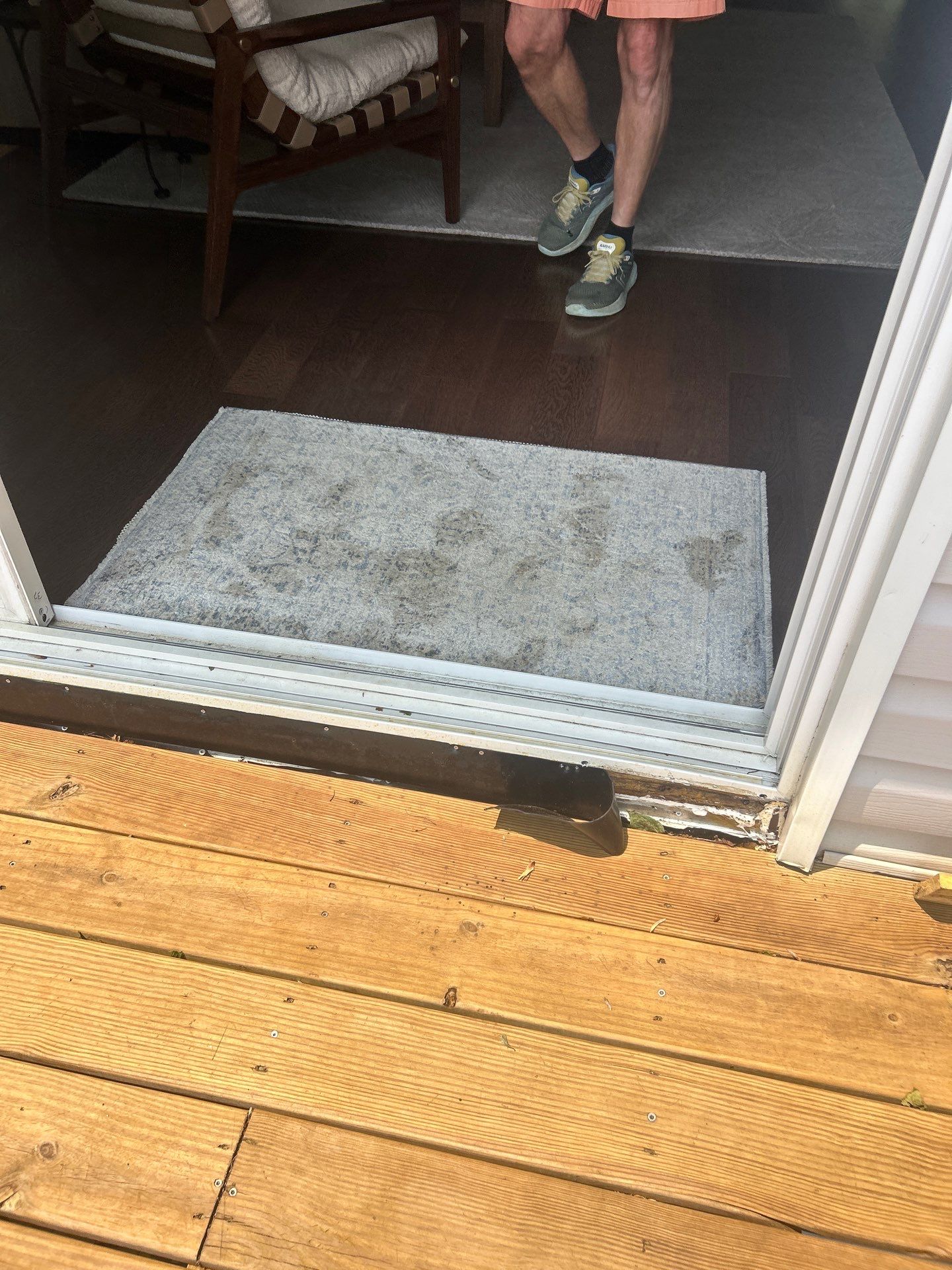 Sliding door with extra waterproofing by Window Depot of Annapolis