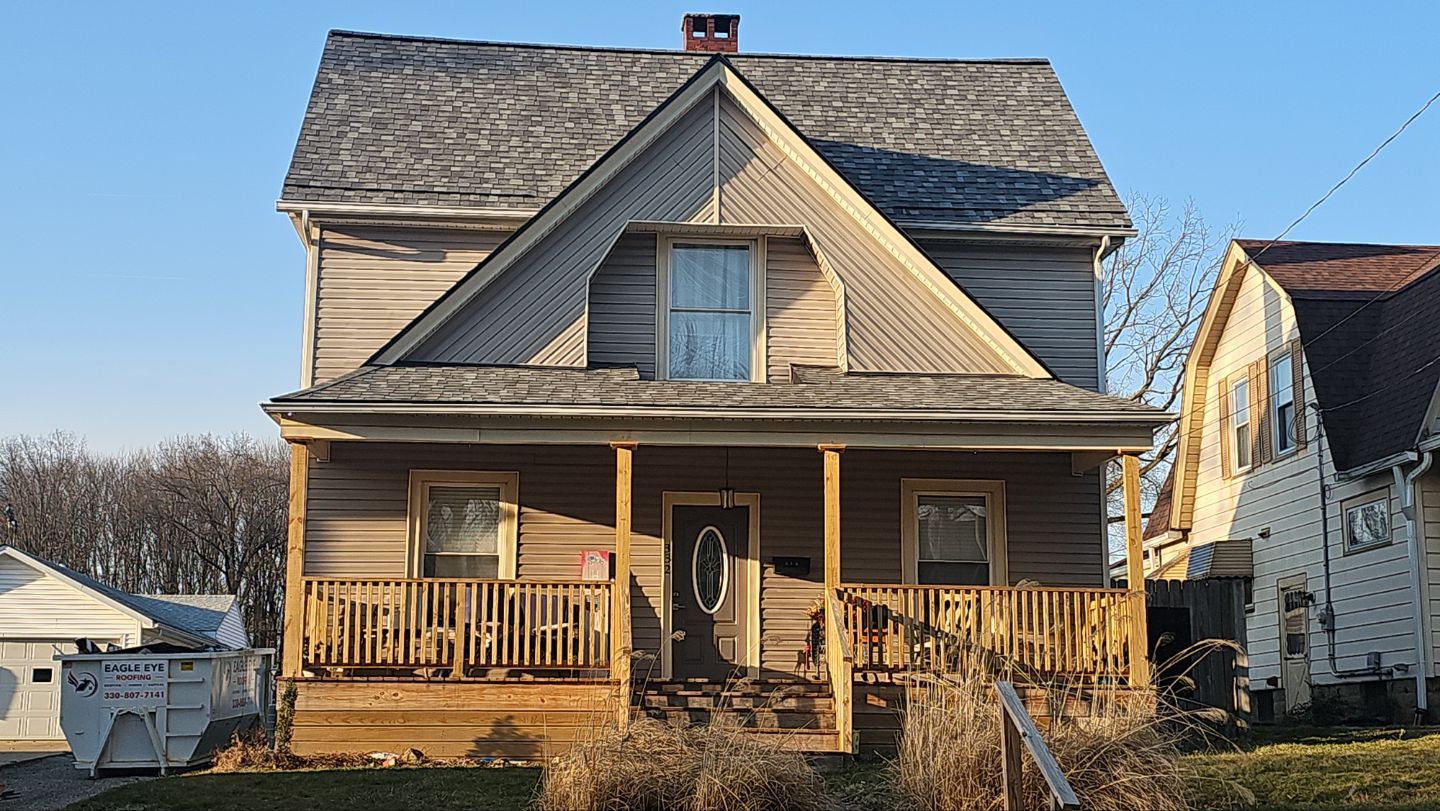 Atlas Pinnacle, Color, Coastal Granite, Drip Edge, Color, Black by Eagle Eye Roofing