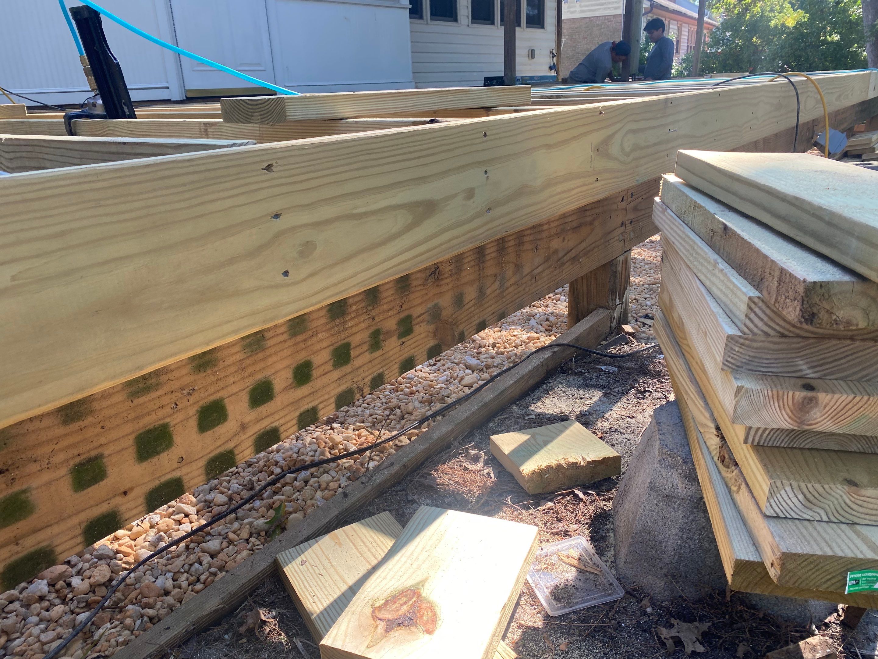 Deck Transformation using Timbertech & Azek by The Smet Companies, LLC