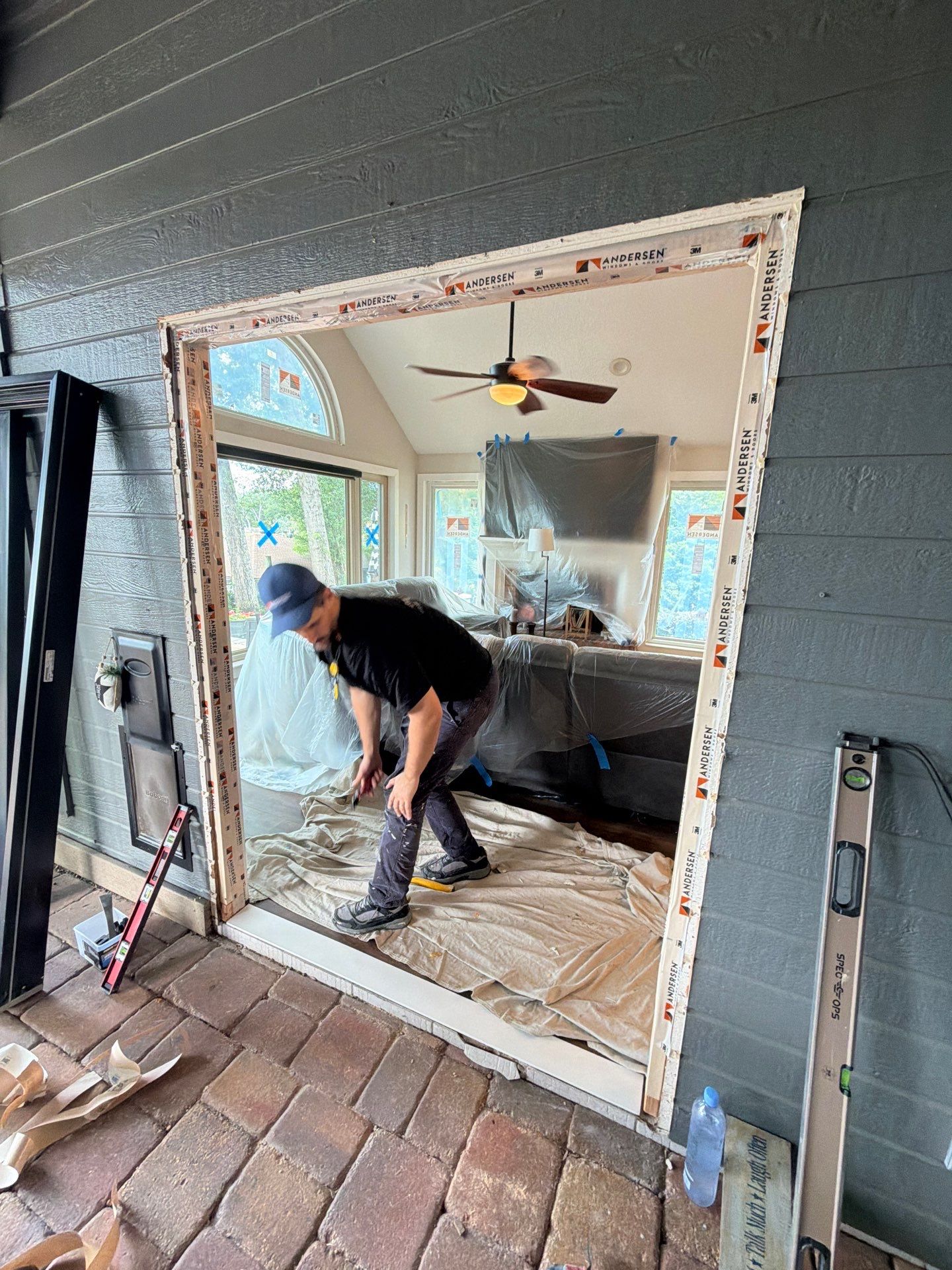 Andersen 100 Series Fibrex Composite Window and Sliding Patio Door Installation by Windows & Doors Store