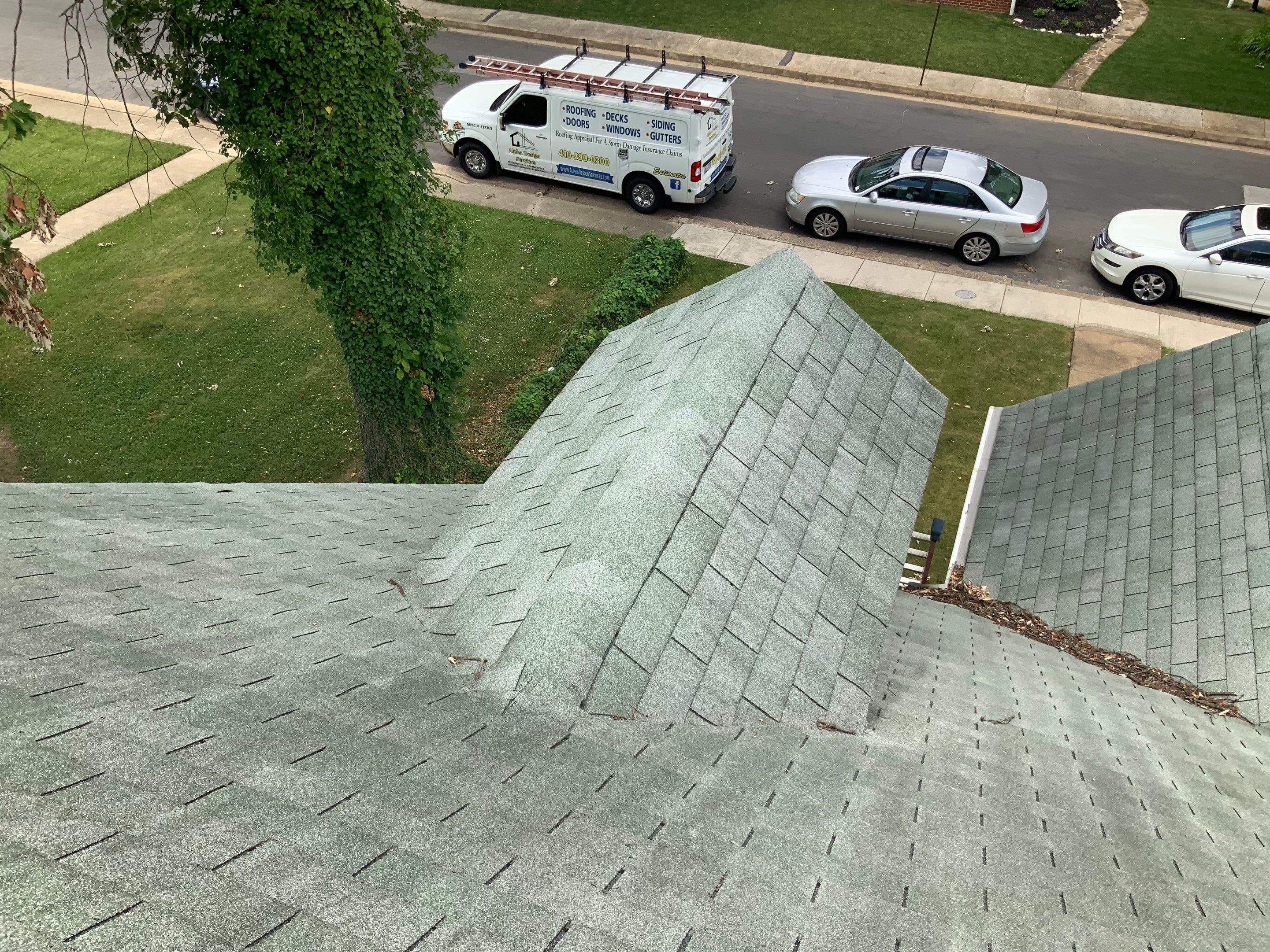 Residential Roofing Installation using Atlas Shingles by Alpha Design Services