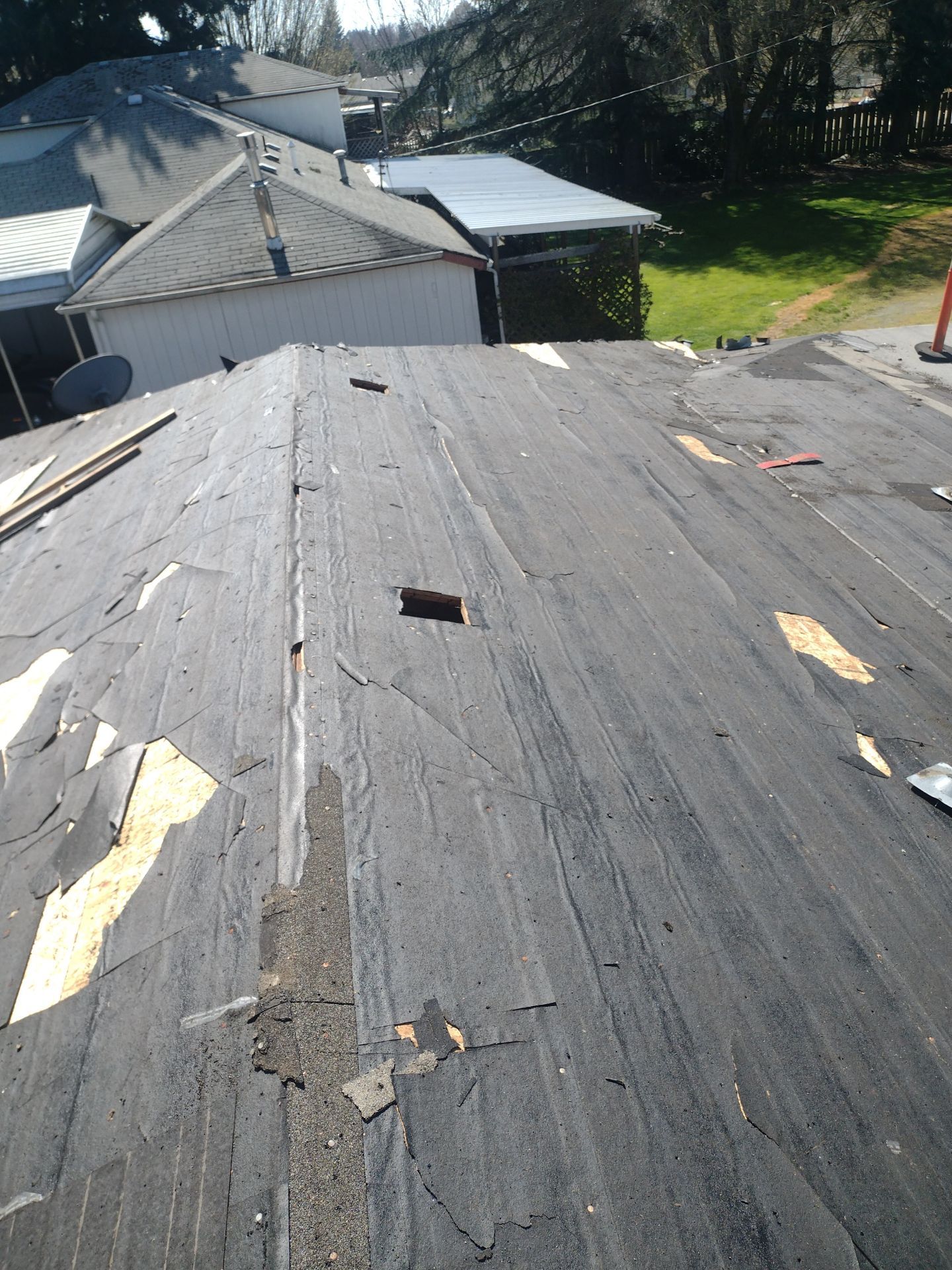 Residential Roofing Installation using IKO Dynasty (Color: Granite Black) by Orezona Building & Roofing Company, Inc.